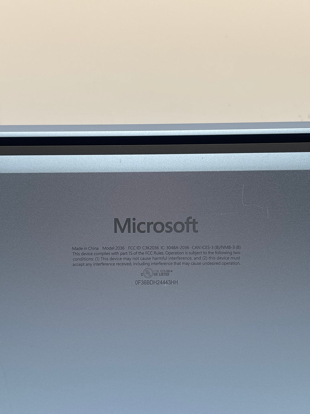 Microsoft Surface Laptop 7 2036 Snapdragon X10 Core 16GB RAM 512GB SSD