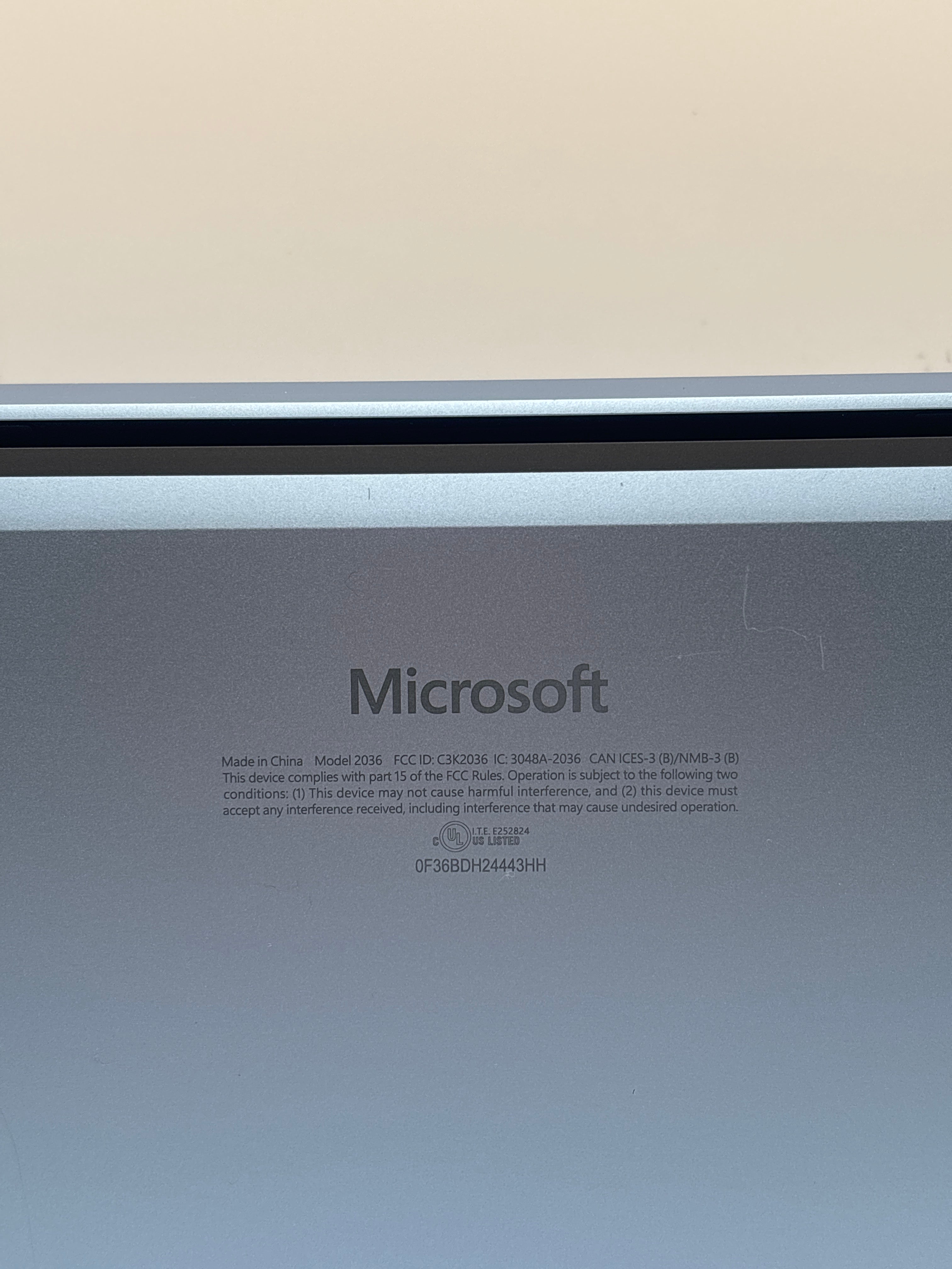 Microsoft Surface Laptop 7 2036 Snapdragon X10 Core 16GB RAM 512GB SSD