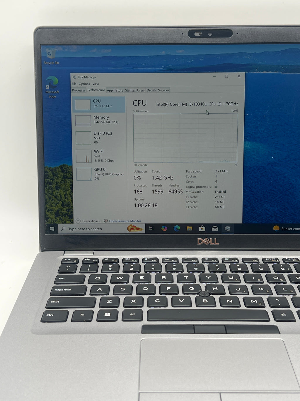 Dell Latitude 5410 i5-10310U 16GB RAM 512GB SSD - Used