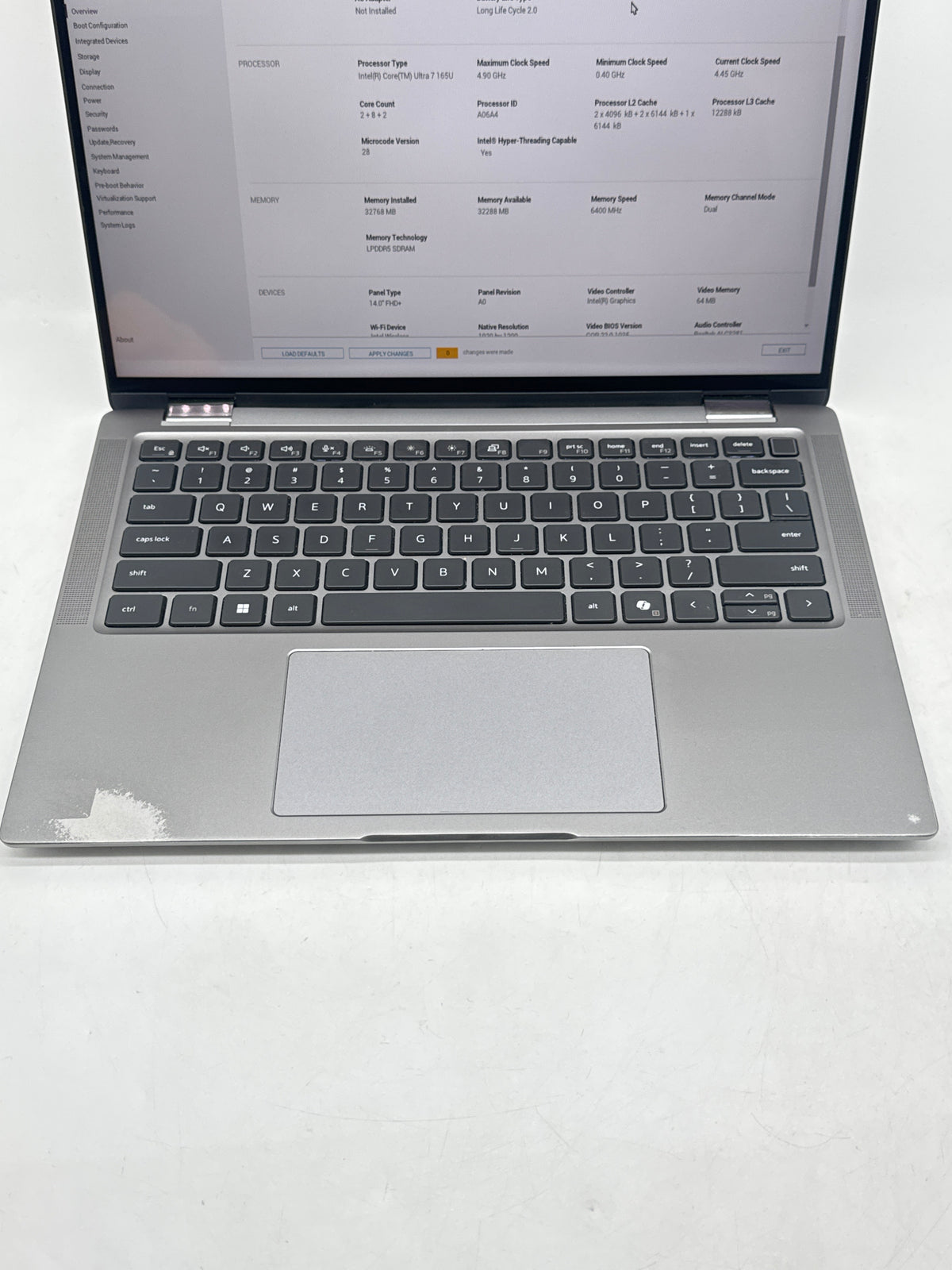 Dell Latitude 7450 Ultra 7 165U 32GB RAM 512GB SSD - For Parts