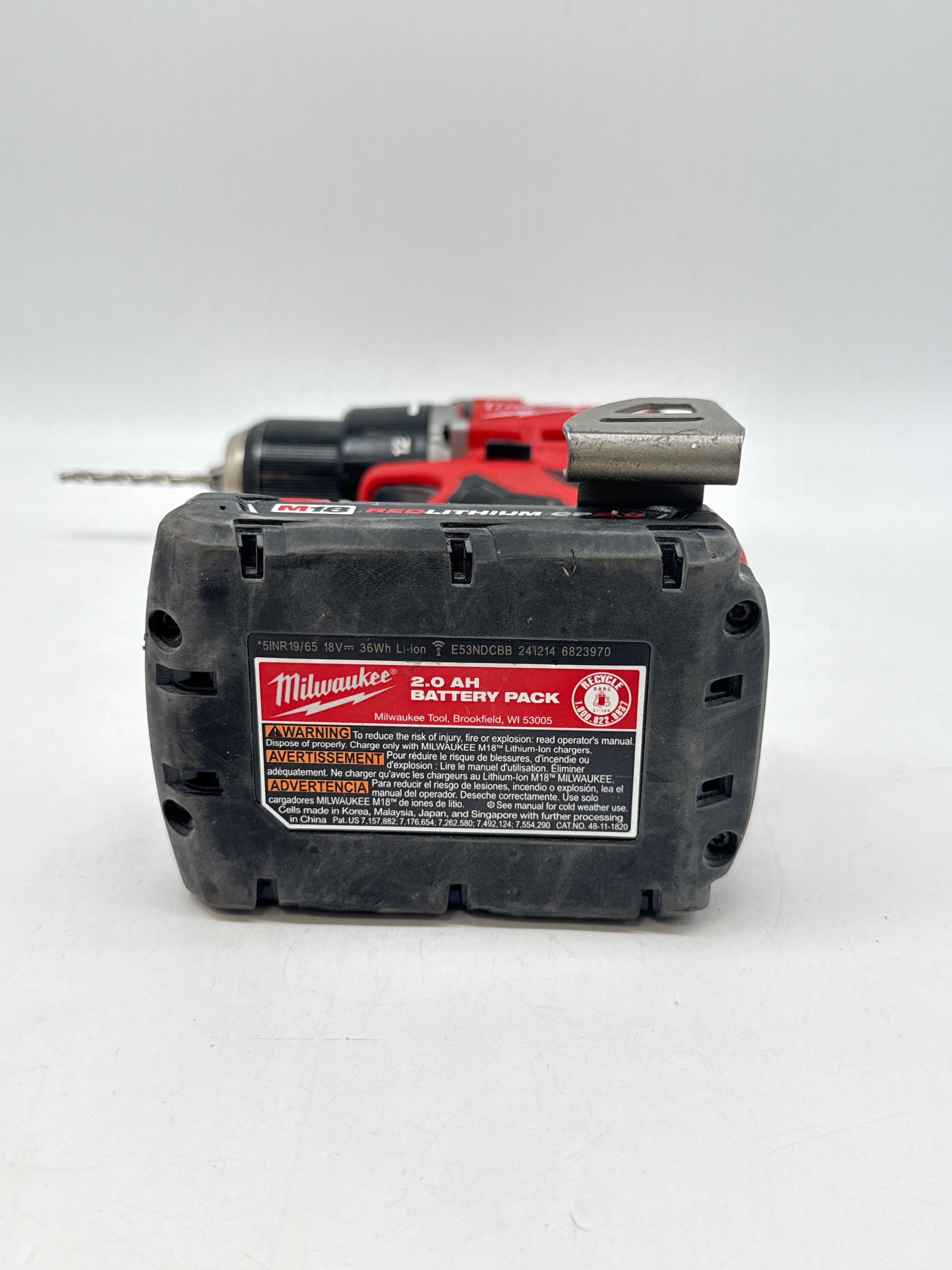 Milwaukee M18 3601-20 18V 1/2 in Brushless Drill/Driver w/Charger - Used