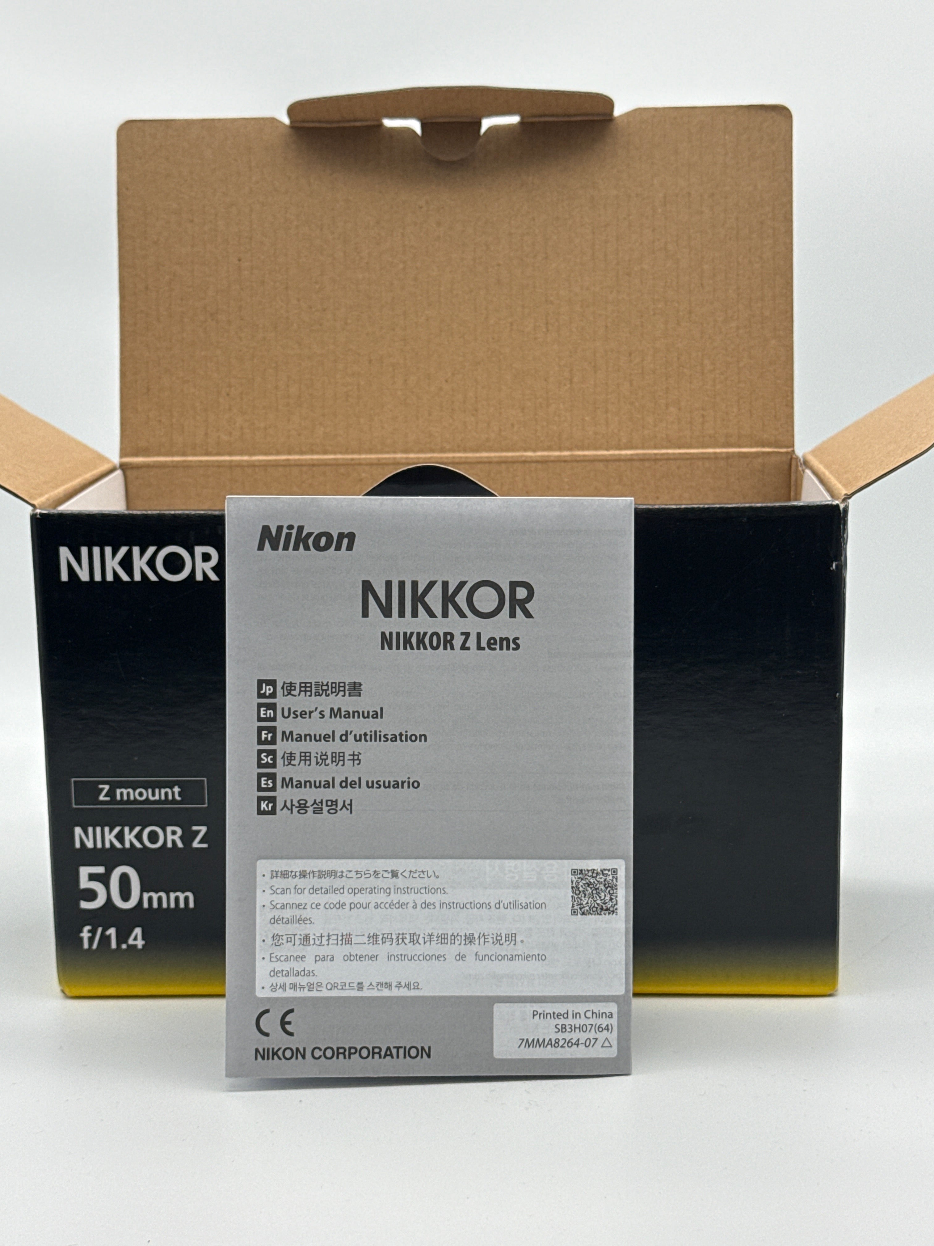 Nikon NIKKOR Z 50mm f/1.4 Prime Nikon Z Mount - New