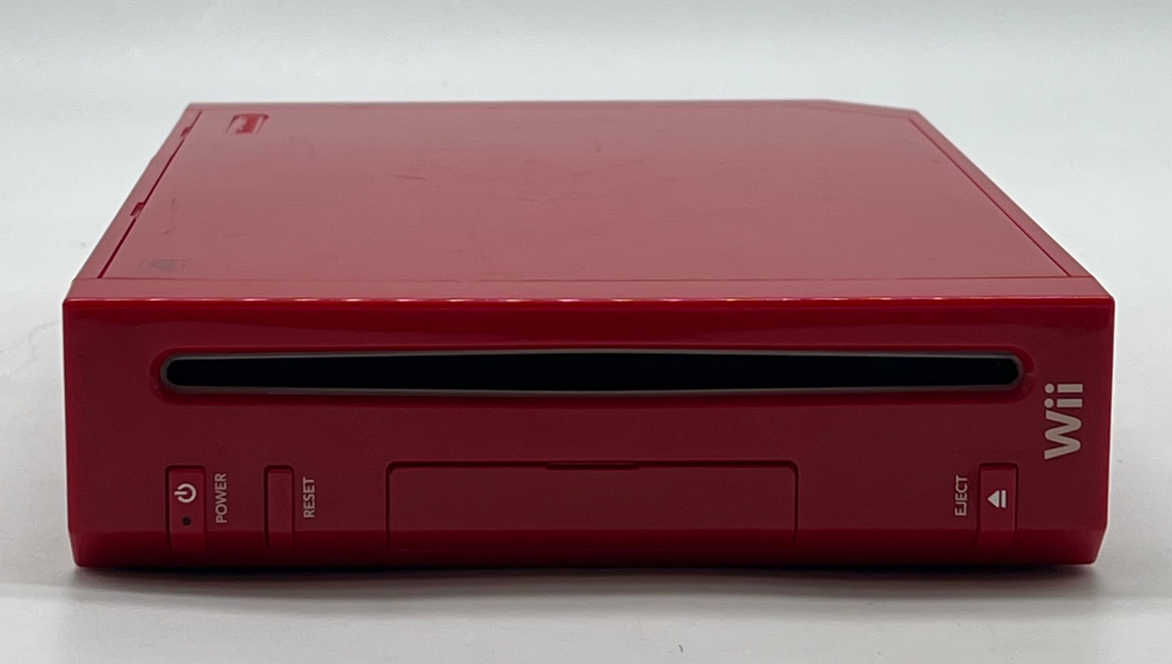Nintendo Wii (RVL-001) 2010 Video Game System Red - Used