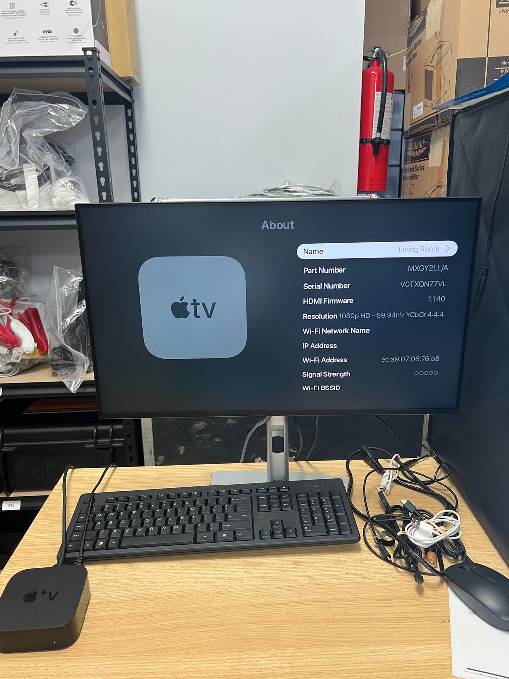 Apple TV 4K 2nd Generation Remote Included - Used