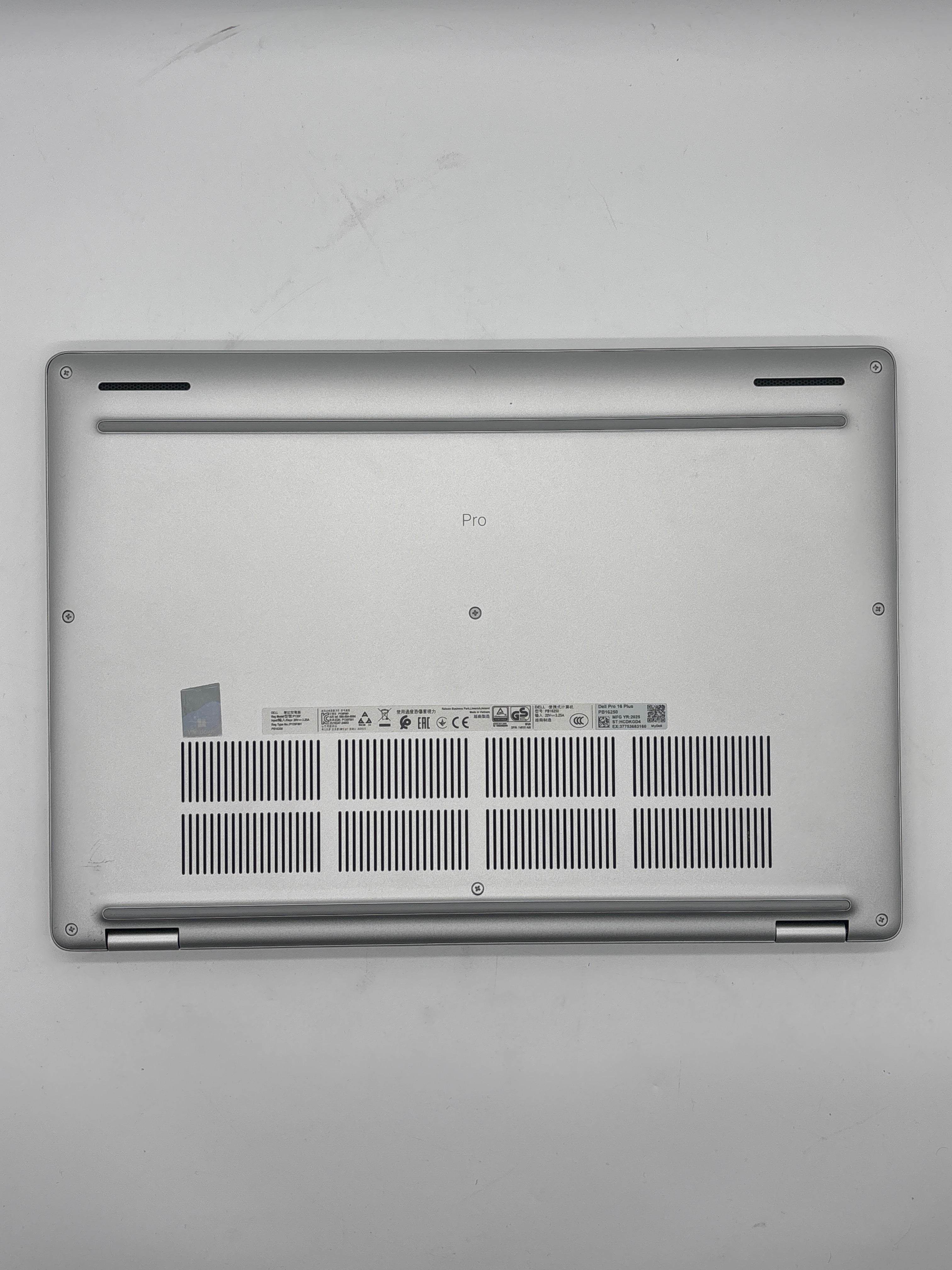 Dell Pro 16 Plus PB16250 16" Intel Ultra 7 512GB SSD 32GB RAM Laptop - Silver