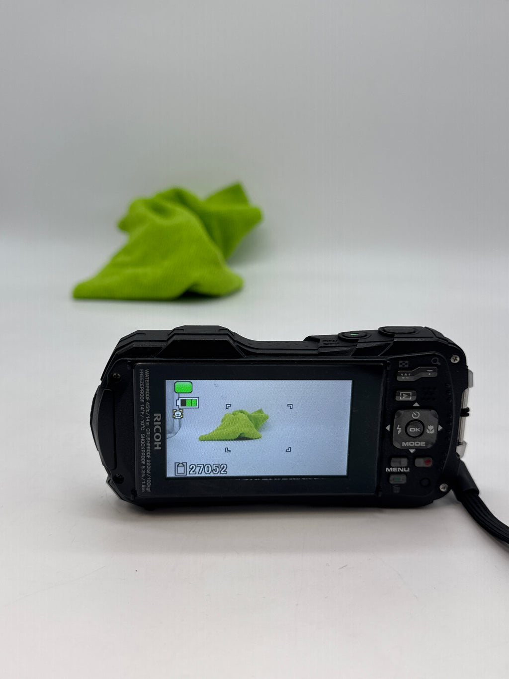 Ricoh Optio W6-60 10.0MP 5x Zoom Compact Digital Camera - Used