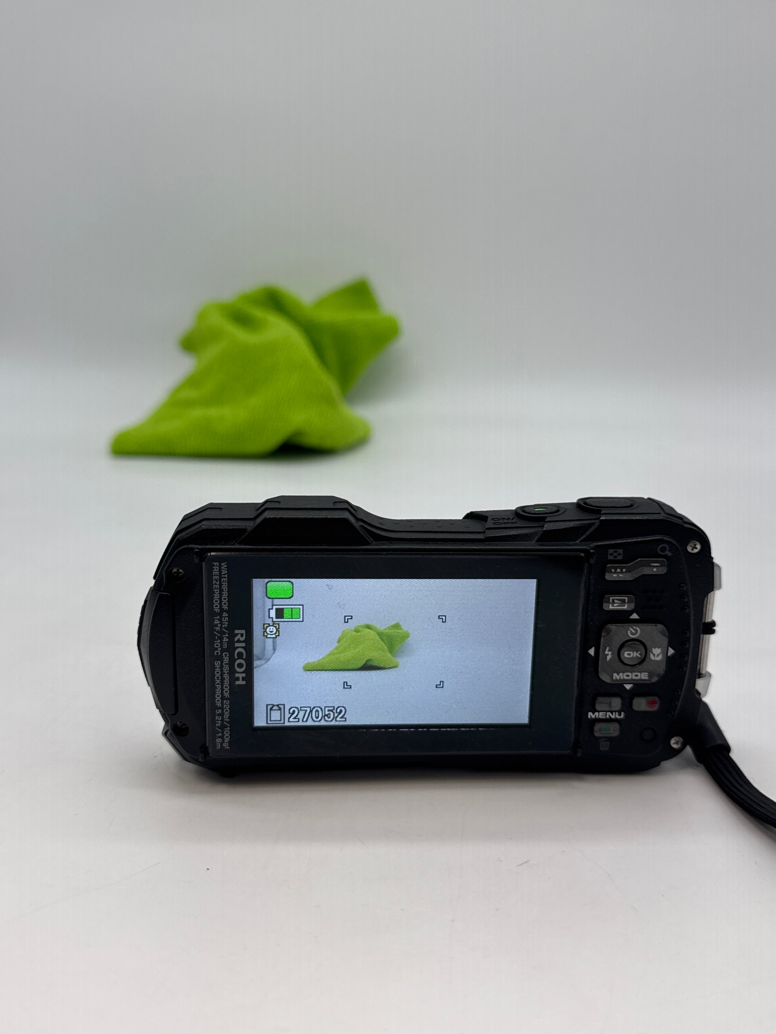 Ricoh Optio W6-60 10.0MP 5x Zoom Compact Digital Camera - Used