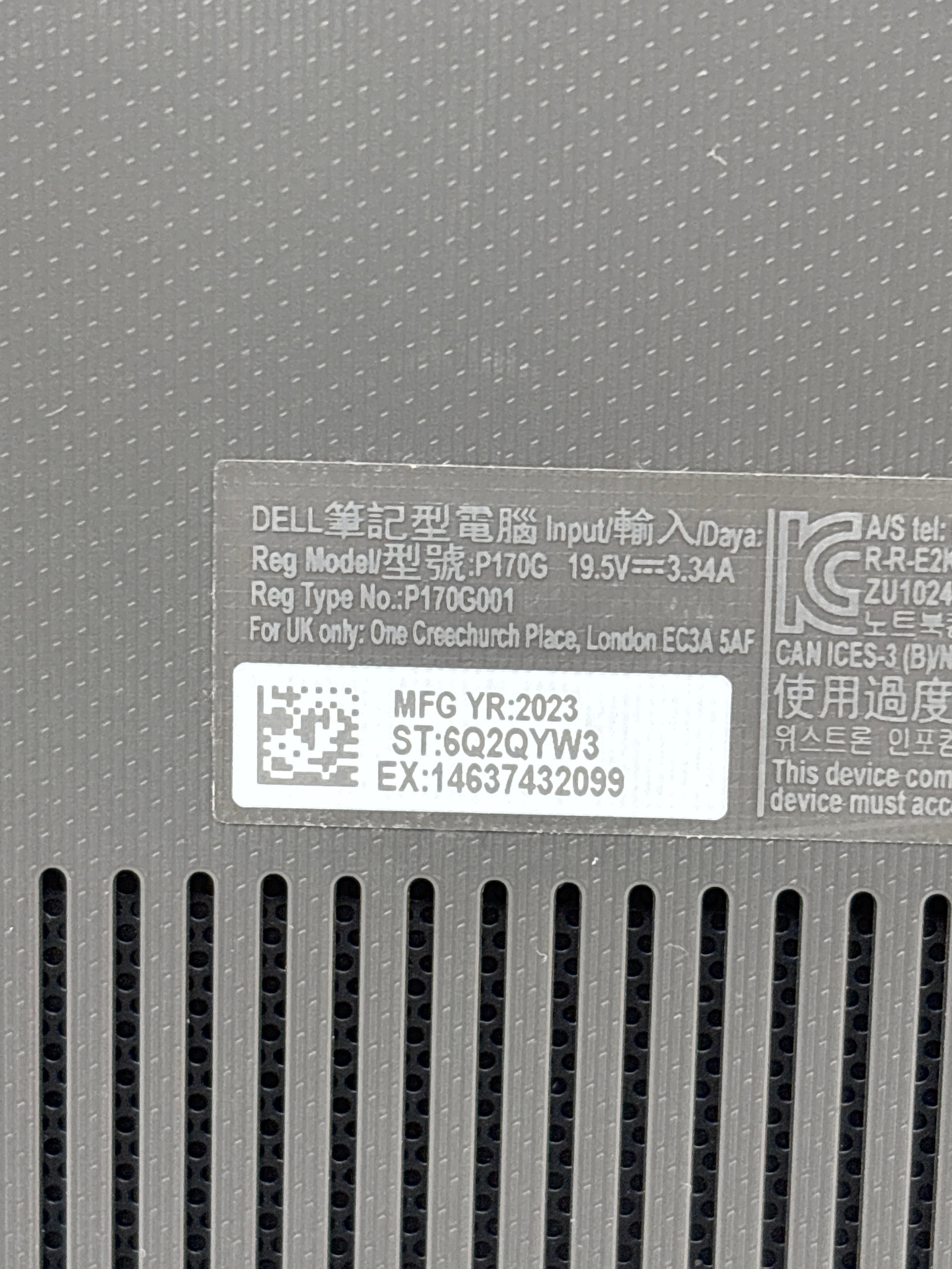 Dell Latitude 3540 Core i5-1335U 32GB RAM 256GB SSD - Used