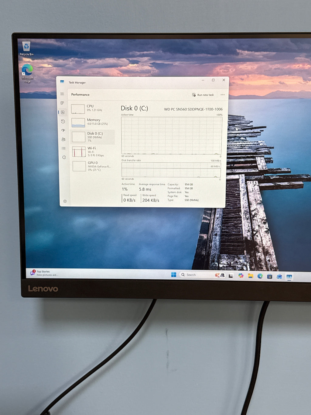 HP Omen 25L Desktop Computer i5 16GB RAM 1TB SSD GeForce RTX 3060