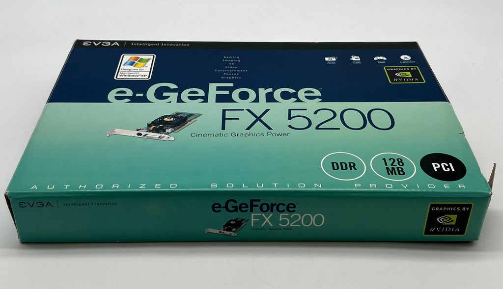 EVGA GeForce FX5200 128MB DDR SDRAM PCI Graphics Card - For Parts(Untested)