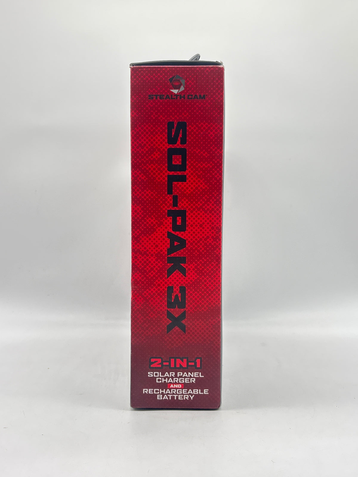 Stealth Cam 2 SOL-PAK 3X Solar Battery Pack Black New Sealed