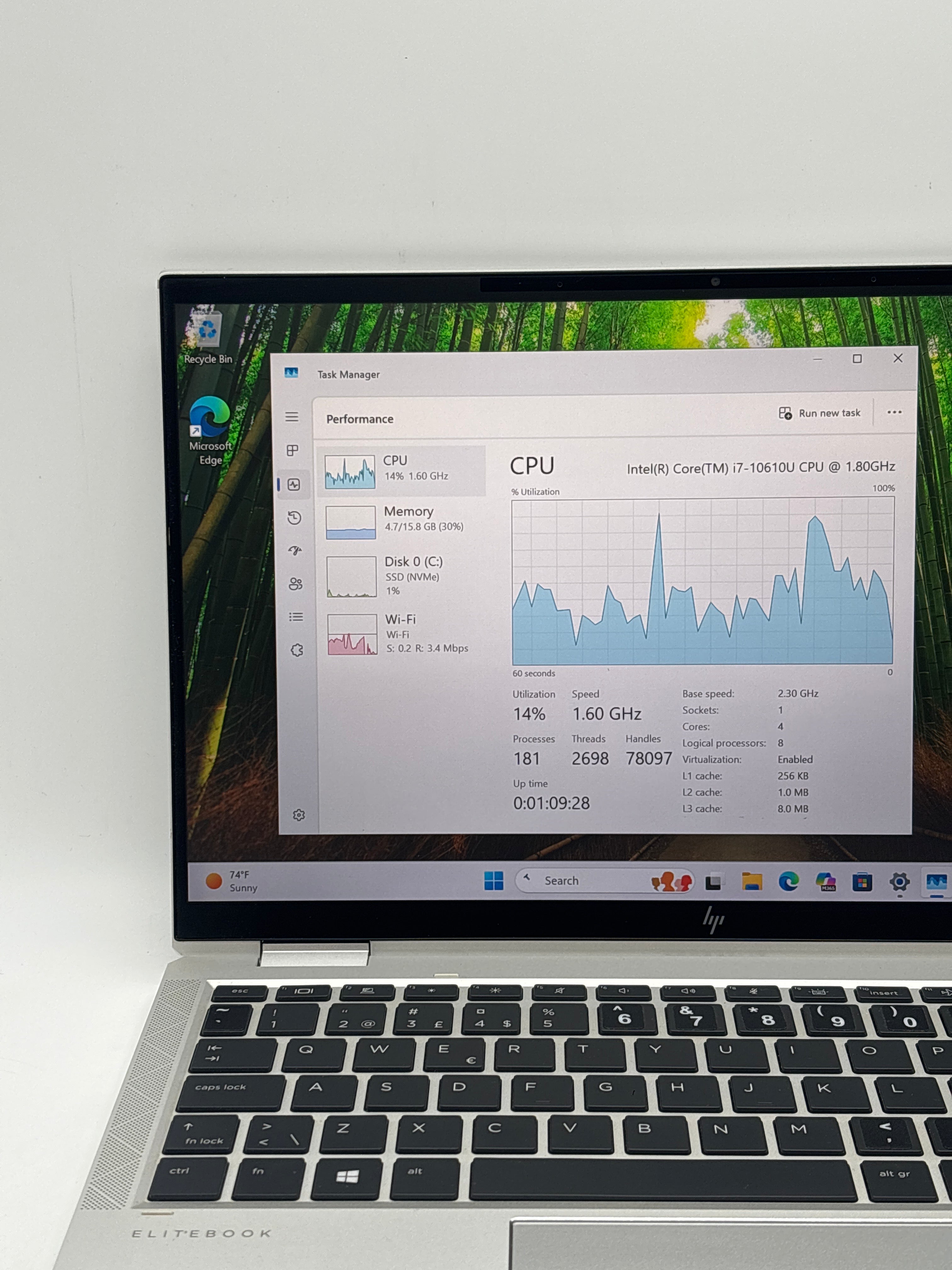 HP EliteBook x360 1040 G7 i7-10610U 16GB RAM 256GB SSD