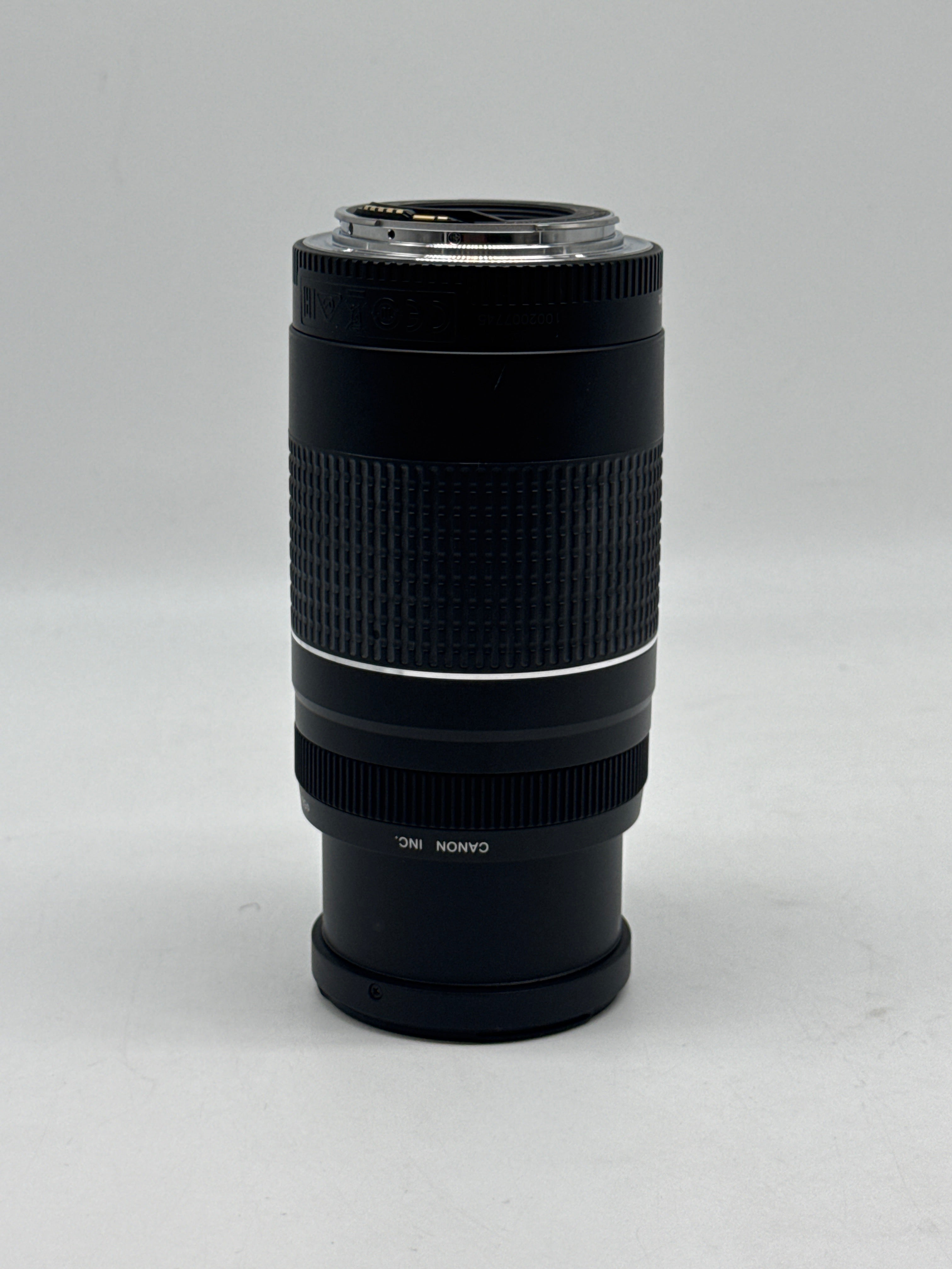 Canon Zoom EF 75-300mm 1:4-5.6 III Telephoto EF EF-S Black - TESTED & WORKS