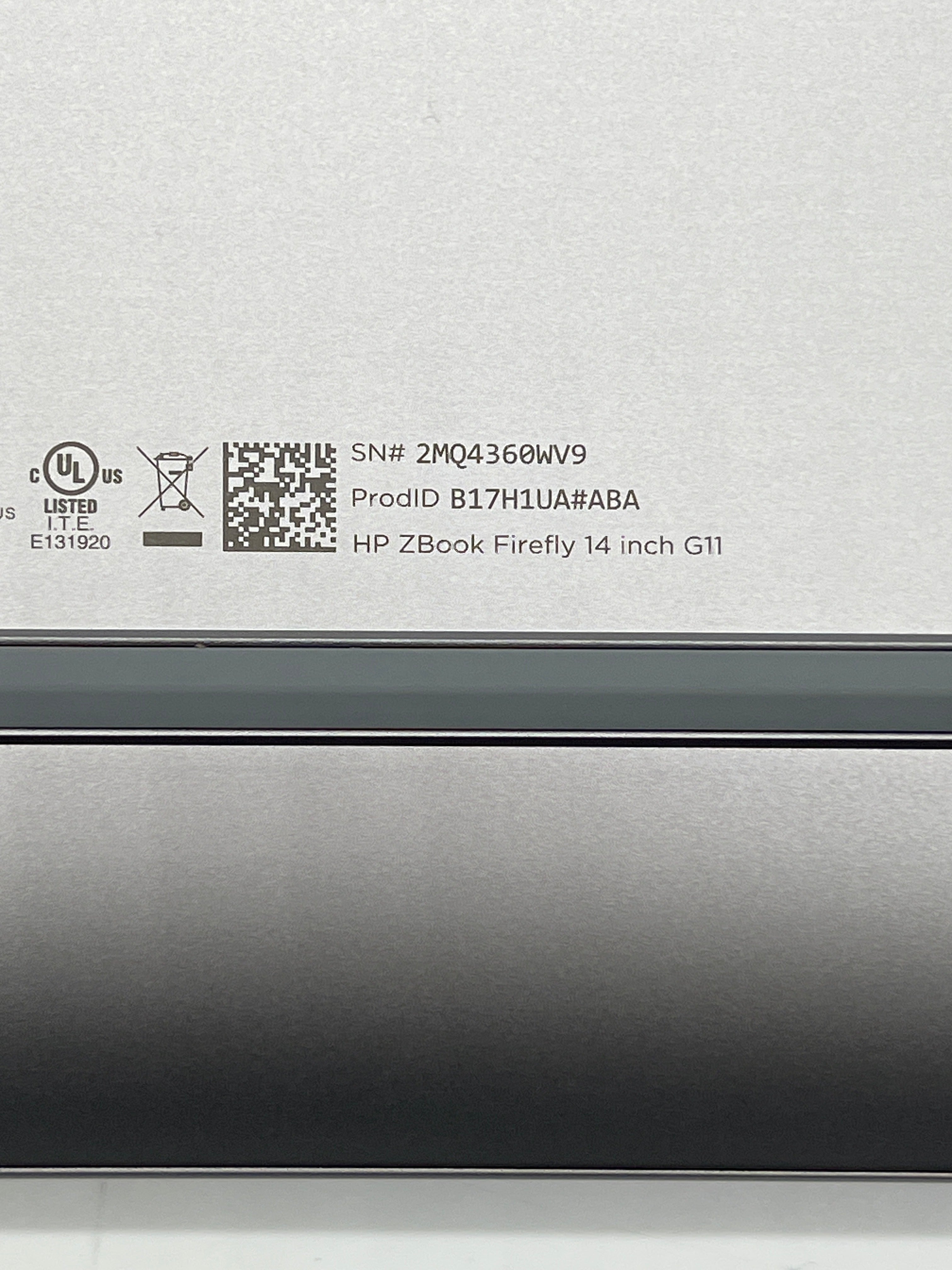HP ZBook FireFly 14 G11 14 inch Intel Core Ultra 7 16GB 512GB SSD RTX A500 Gray