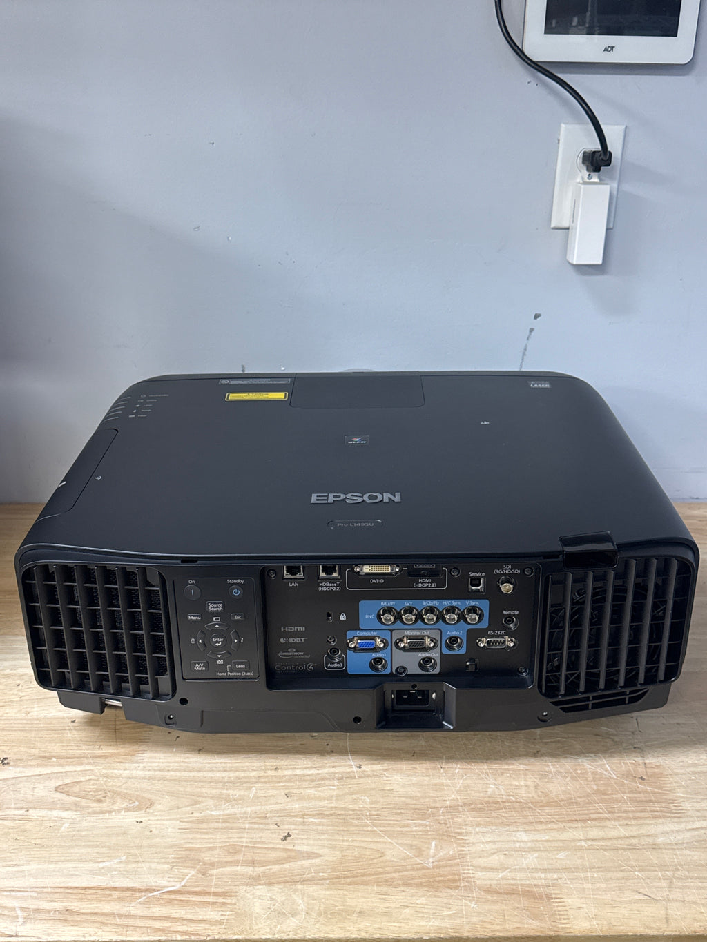 Epson Pro L1495U 9000-Lumen Laser 4K Enhancement Projector Black - Used