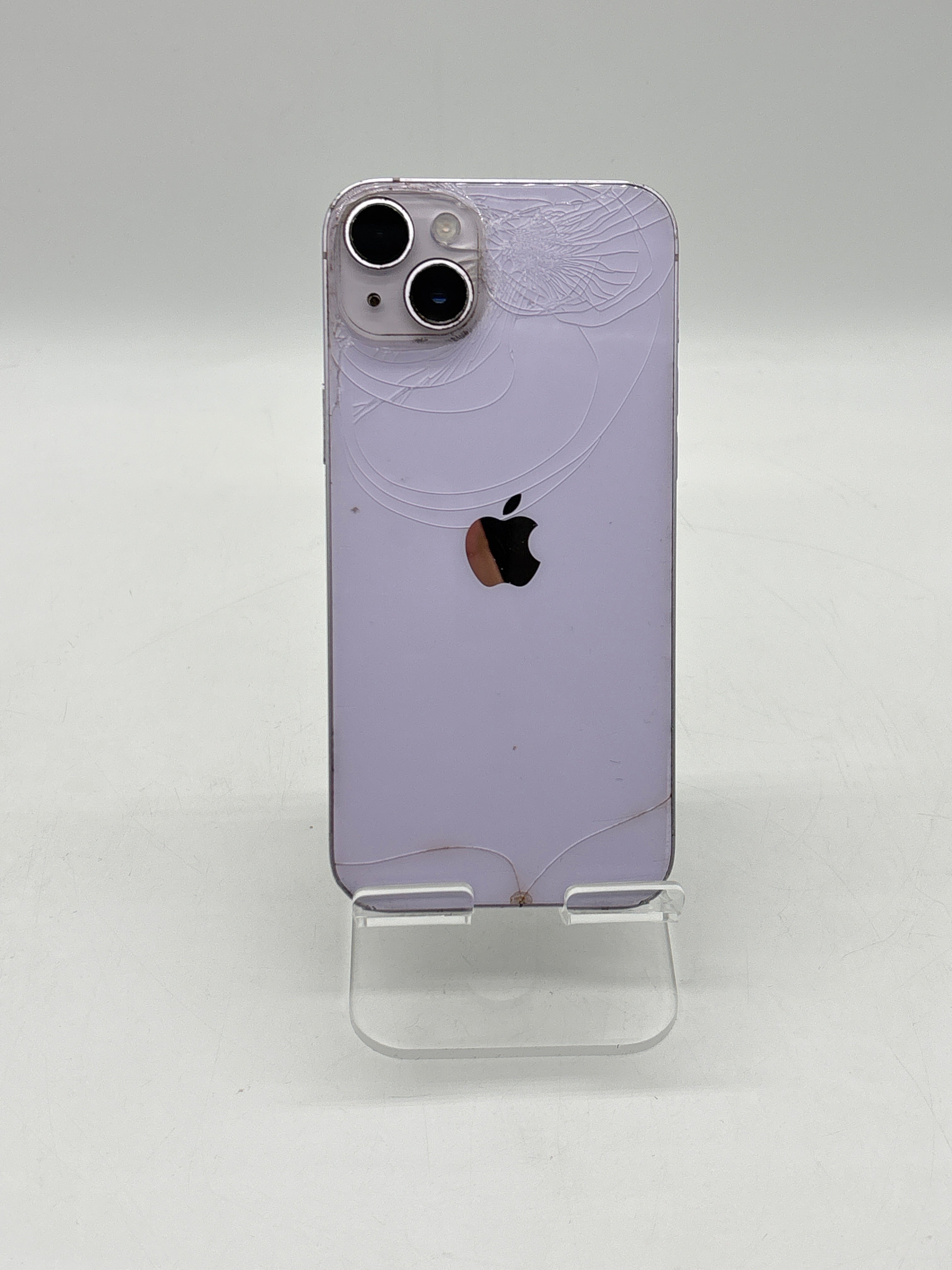 Apple iPhone 14 Plus 128GB Unlocked Purple - For Parts (Cracked back)
