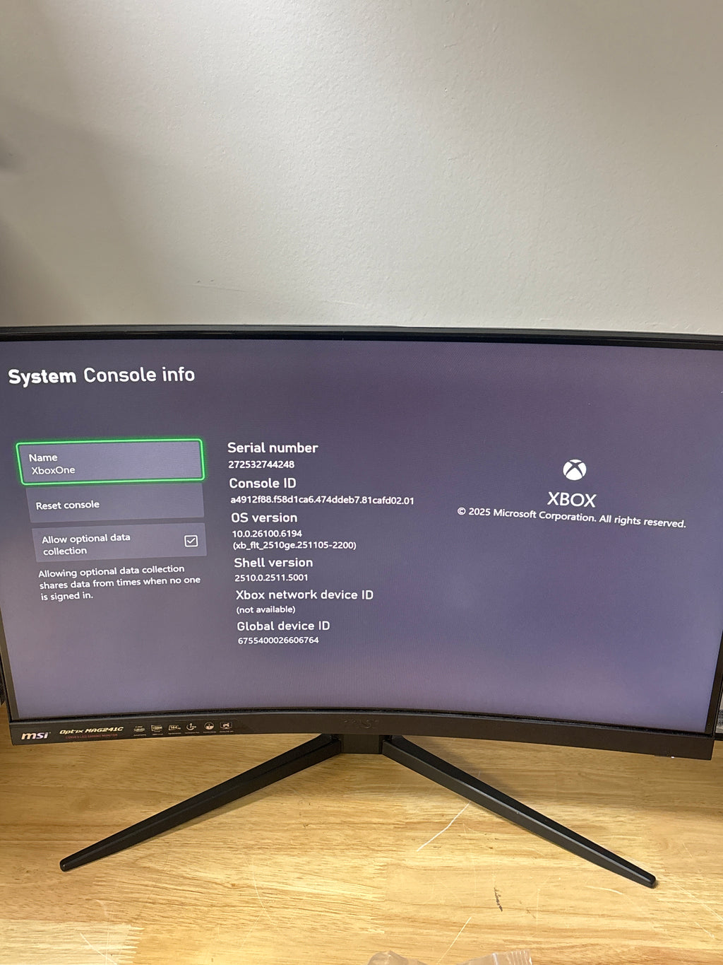 Microsoft Xbox One 1540 500GB Home Console Black