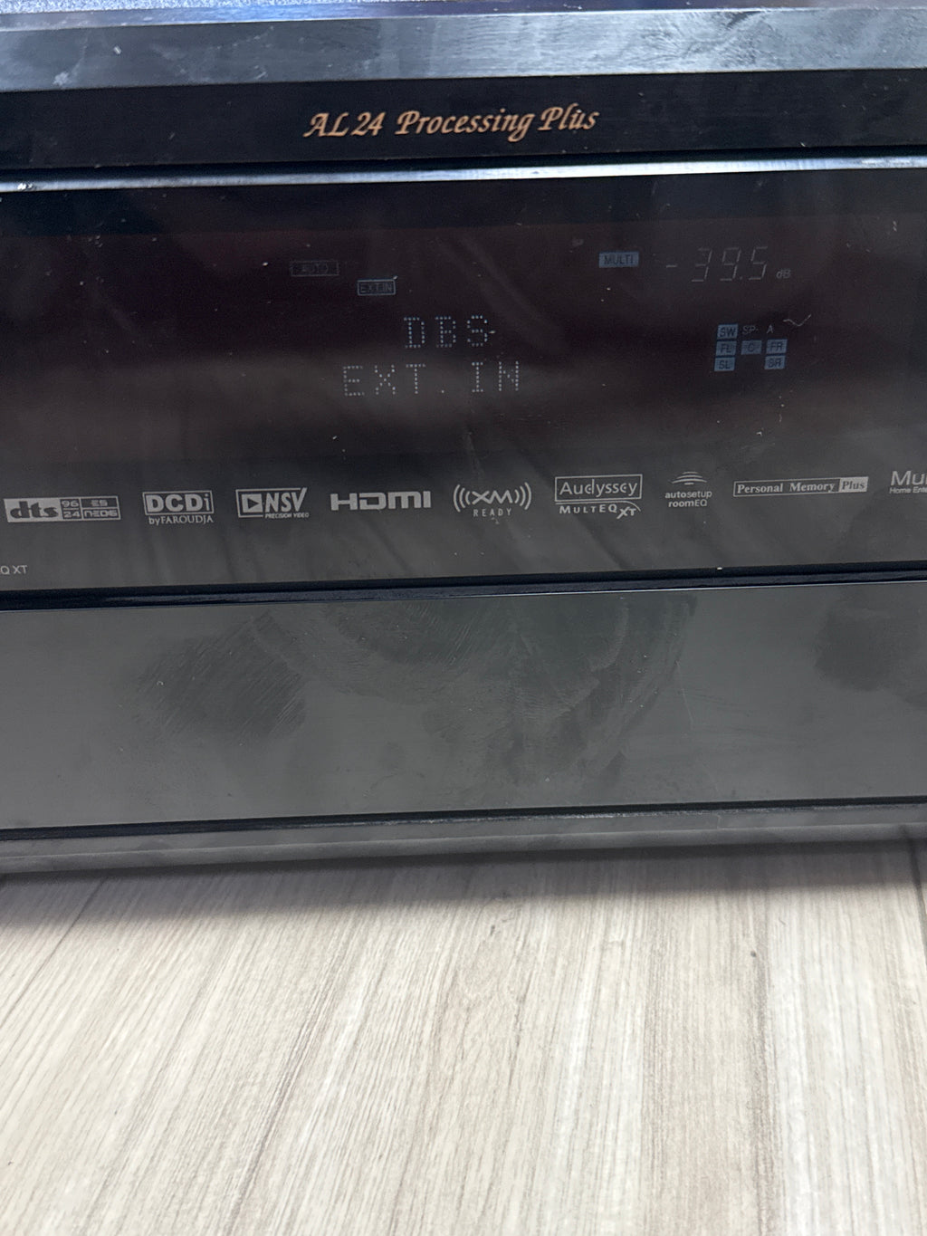 Denon AVR-2807 AL24 7.1 A/V Receiver Black - Used Tested