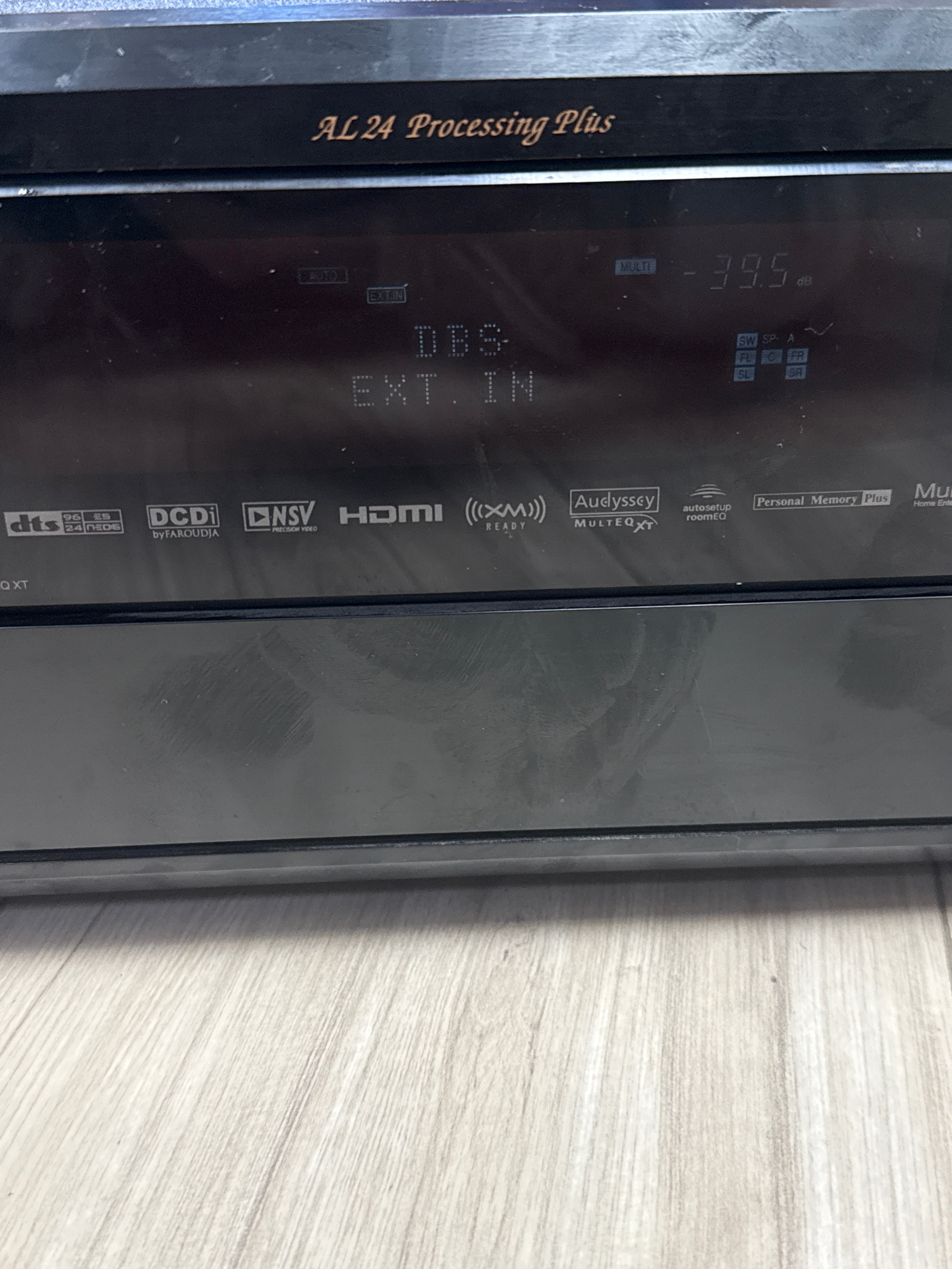 Denon AVR-2807 AL24 7.1 A/V Receiver Black - Used Tested