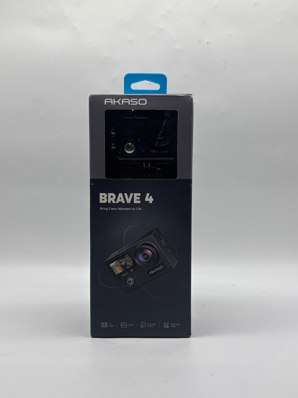 AKASO Brave 4 Action Camera 4K Video 20MP Wi-Fi 170 Wide-Angle - Open Box