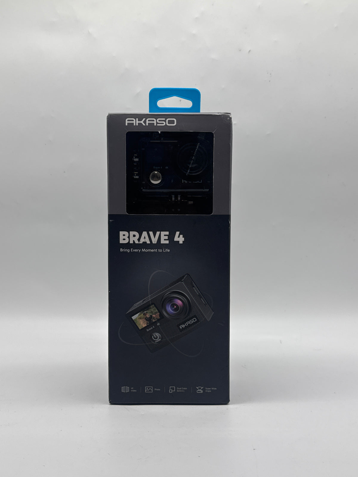 AKASO Brave 4 Action Camera 4K Video 20MP Wi-Fi 170 Wide-Angle - Open Box