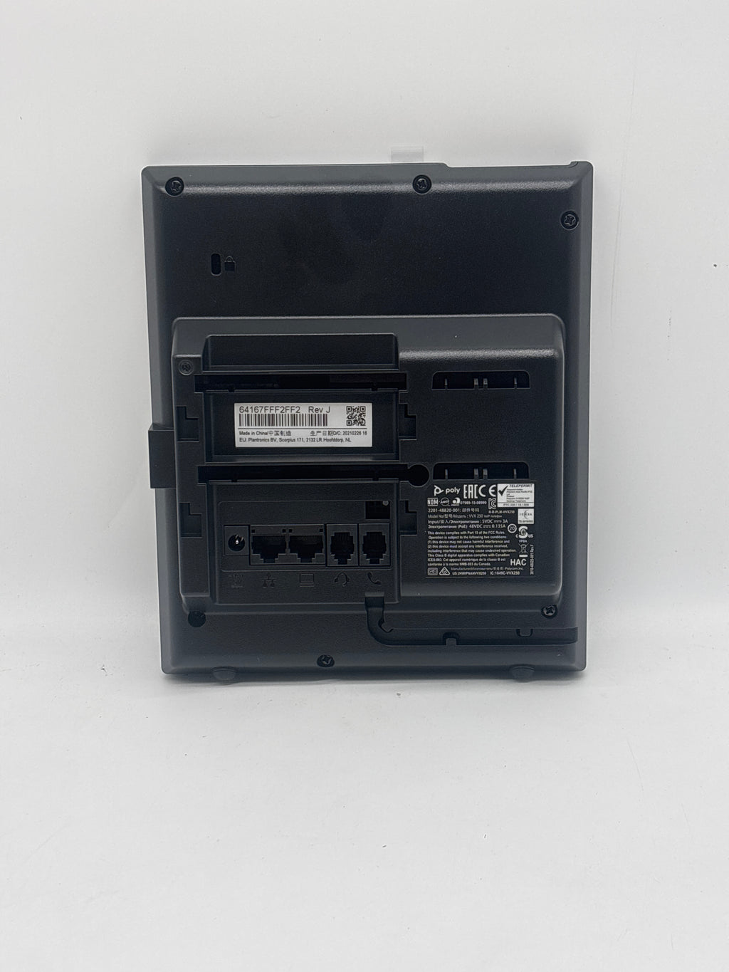 Polycom VVX 250 Dekstop Business IP Phone 4 Lines - New