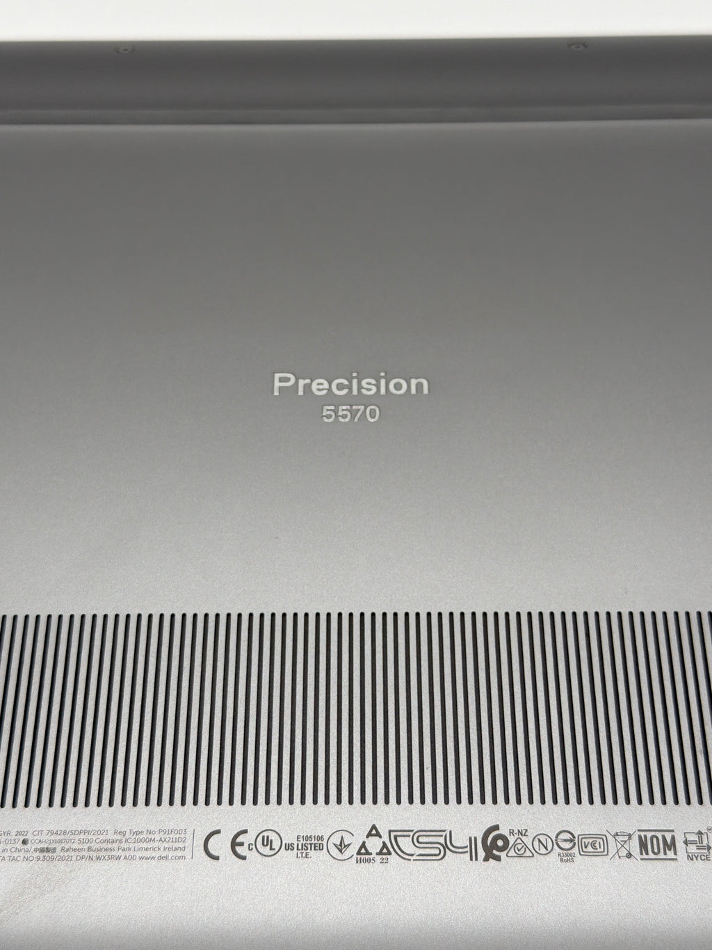 Dell Precision 5570 15.6" i9-12900H 32GB RAM 1TB SSD RTX A2000 Used