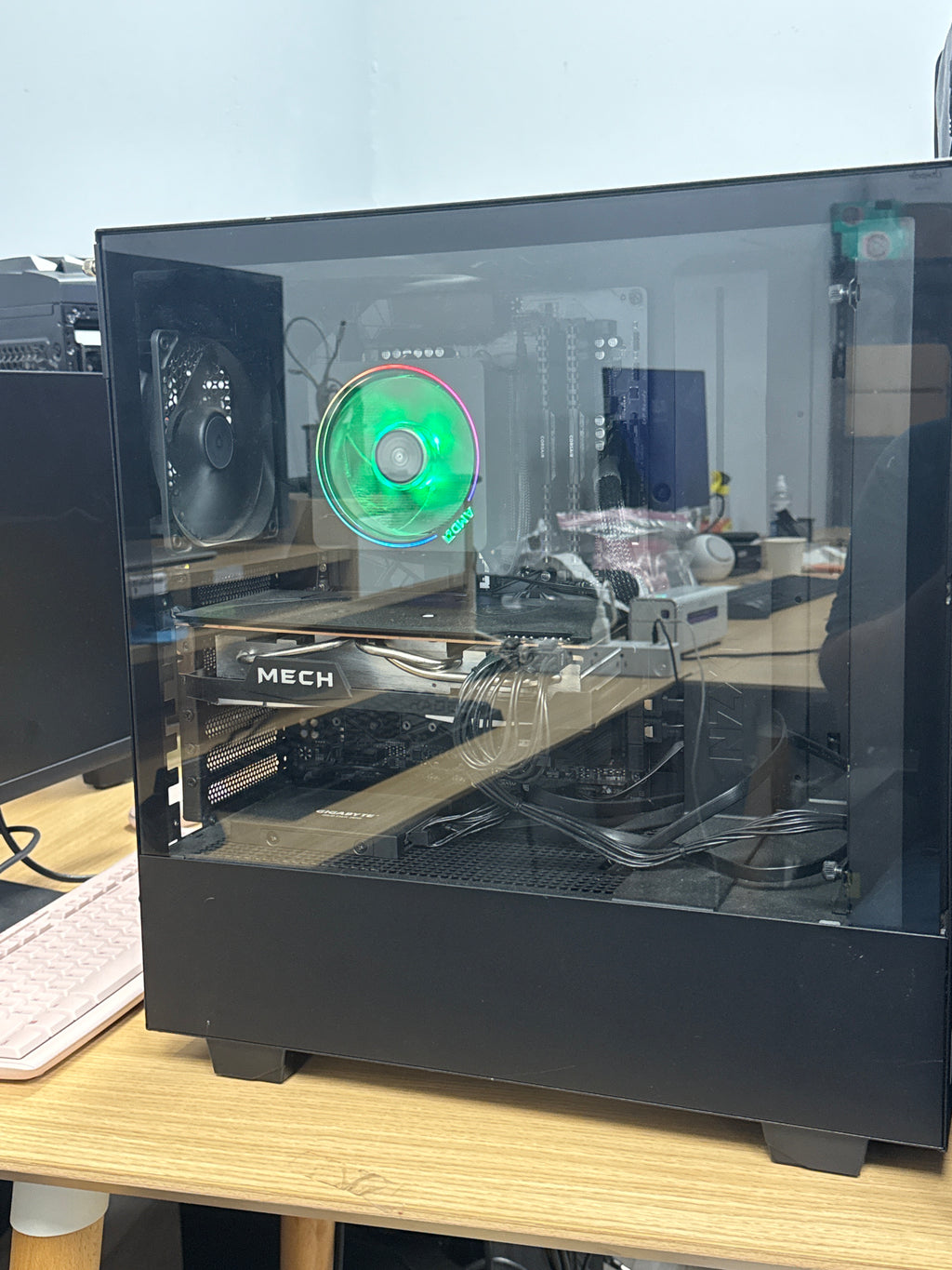 Custom PC Ryzen 7 3700X 64GB RAM 1TB SSD 1012GB HDD RX 6700 XT - Used