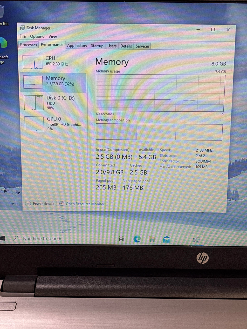 HP 15-ay039wm i3-6100U 8GB RAM 1TB HDD - For Parts (Read DESC)