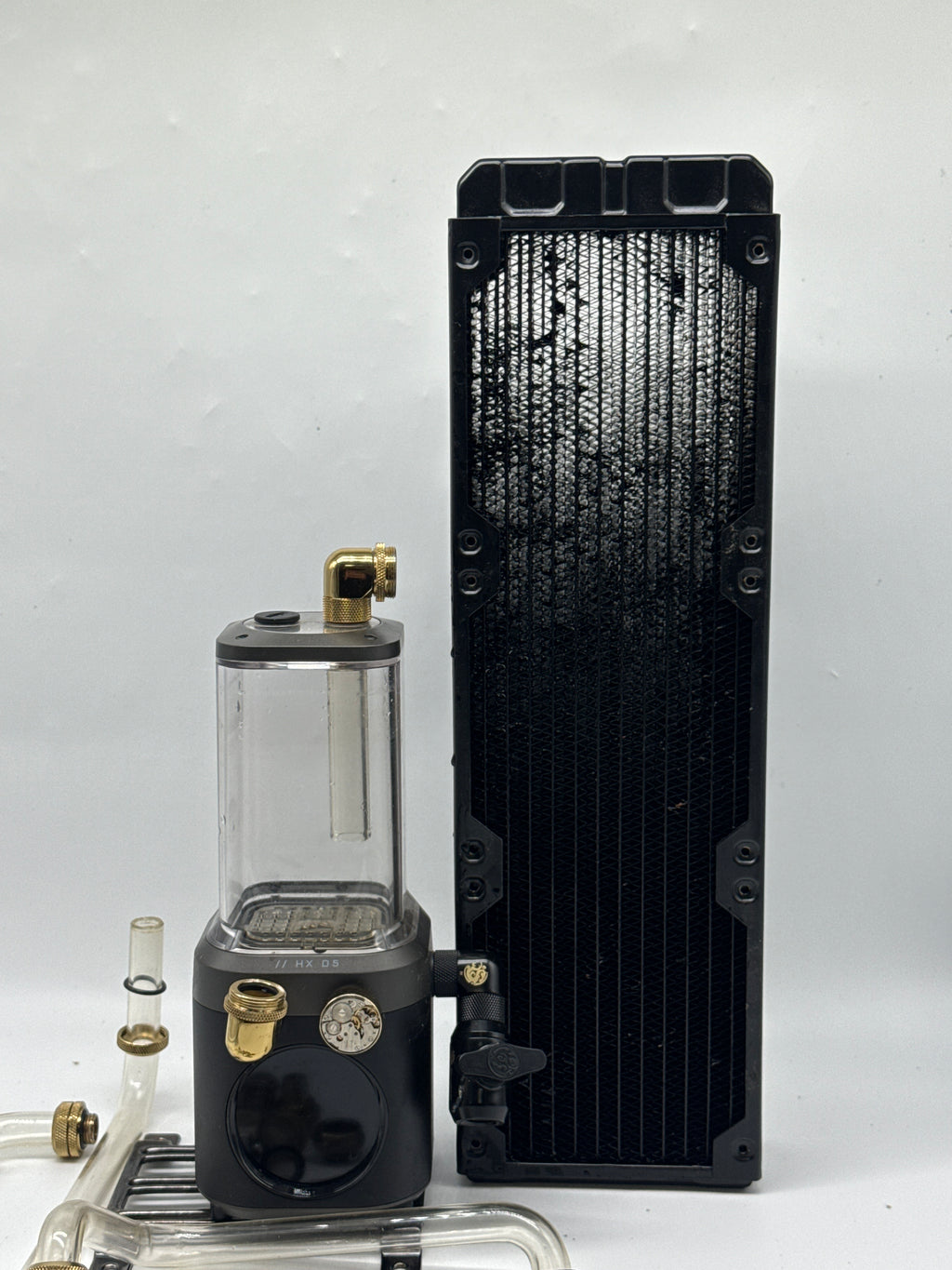 Corsair HX D5 Water Cooling System with Radiator and Tubing - Used
