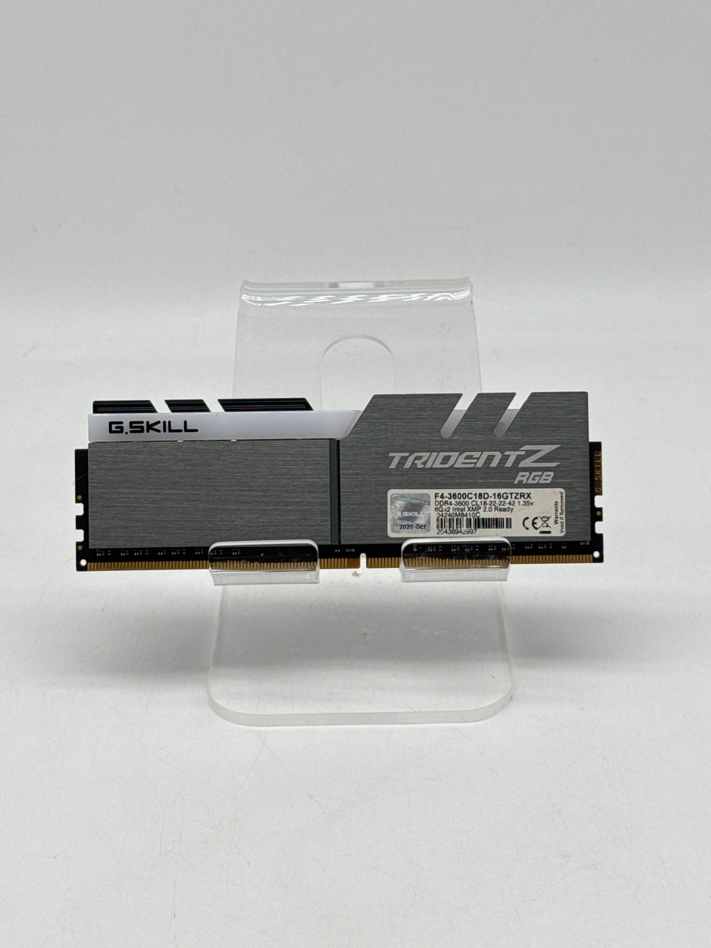G.Skill Trident Z RGB 8Gx2 RAM DDR4 3600MHz F4-3600C18D-16GTZRX