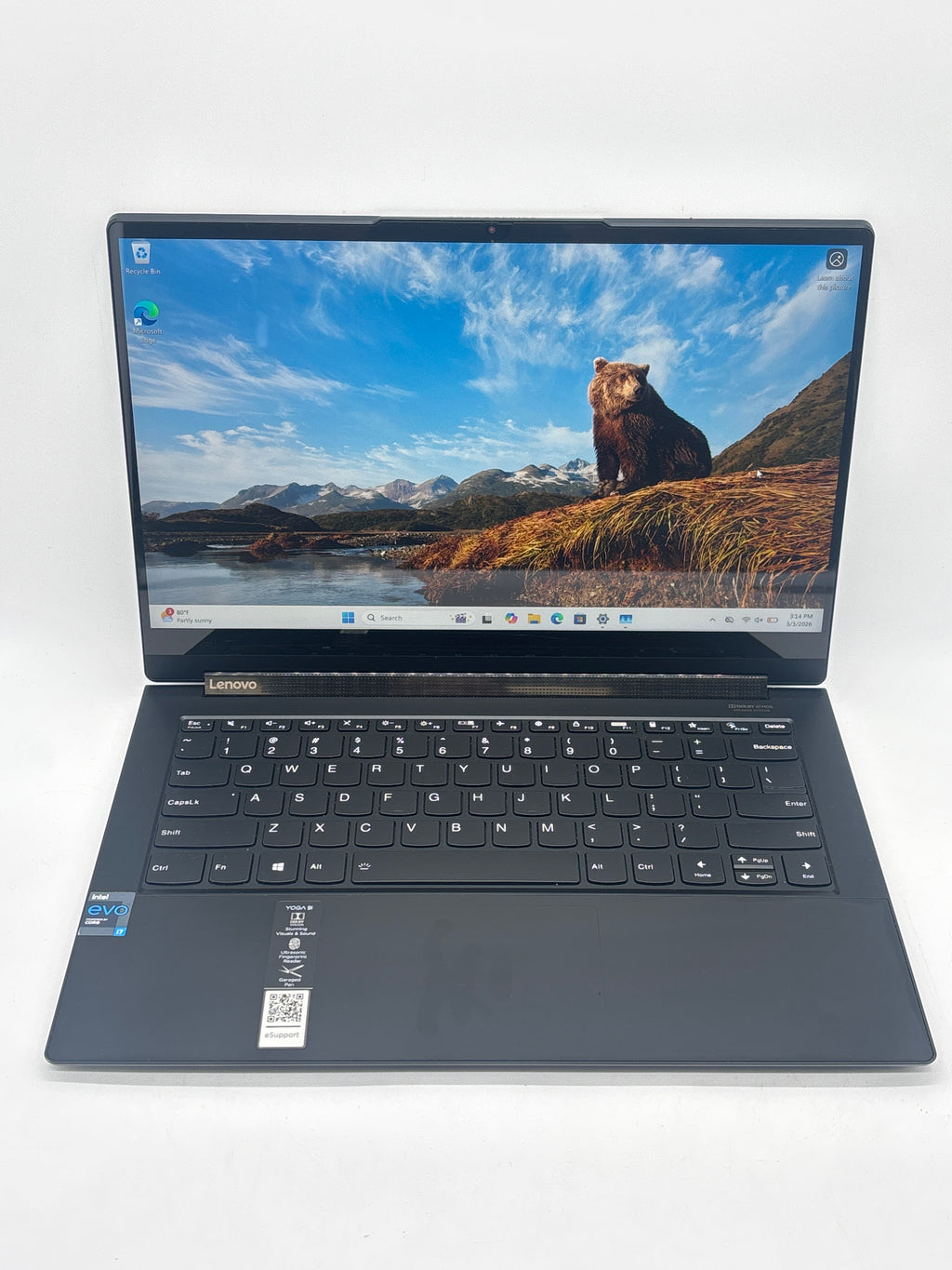 Lenovo Yoga 9 14ITL5 2-in-1 4K i7-1185G7 16GB RAM 512GB SSD