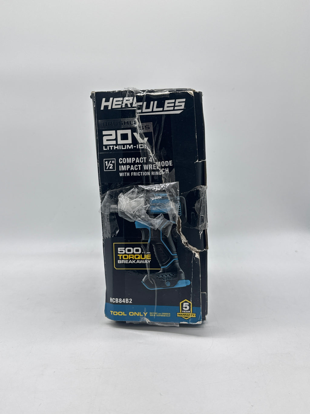 Hercules HCB84B2 20V Cordless Compact 4-Mode Impact Wrench - New read