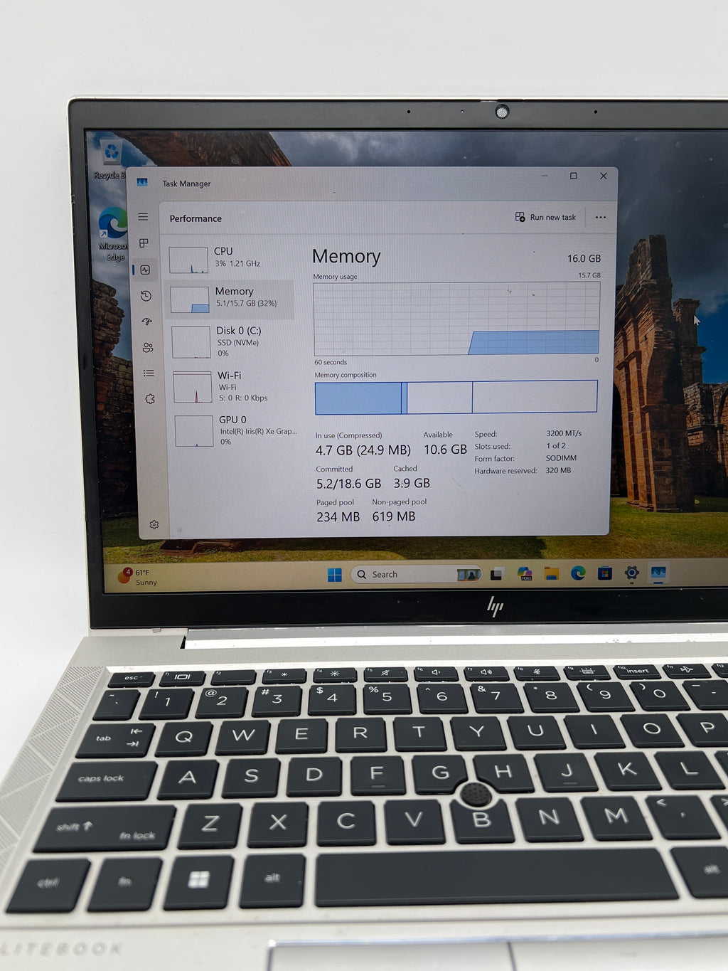 HP EliteBook 840 G8 i5-1145G7 16GB RAM 512GB SSD - Used