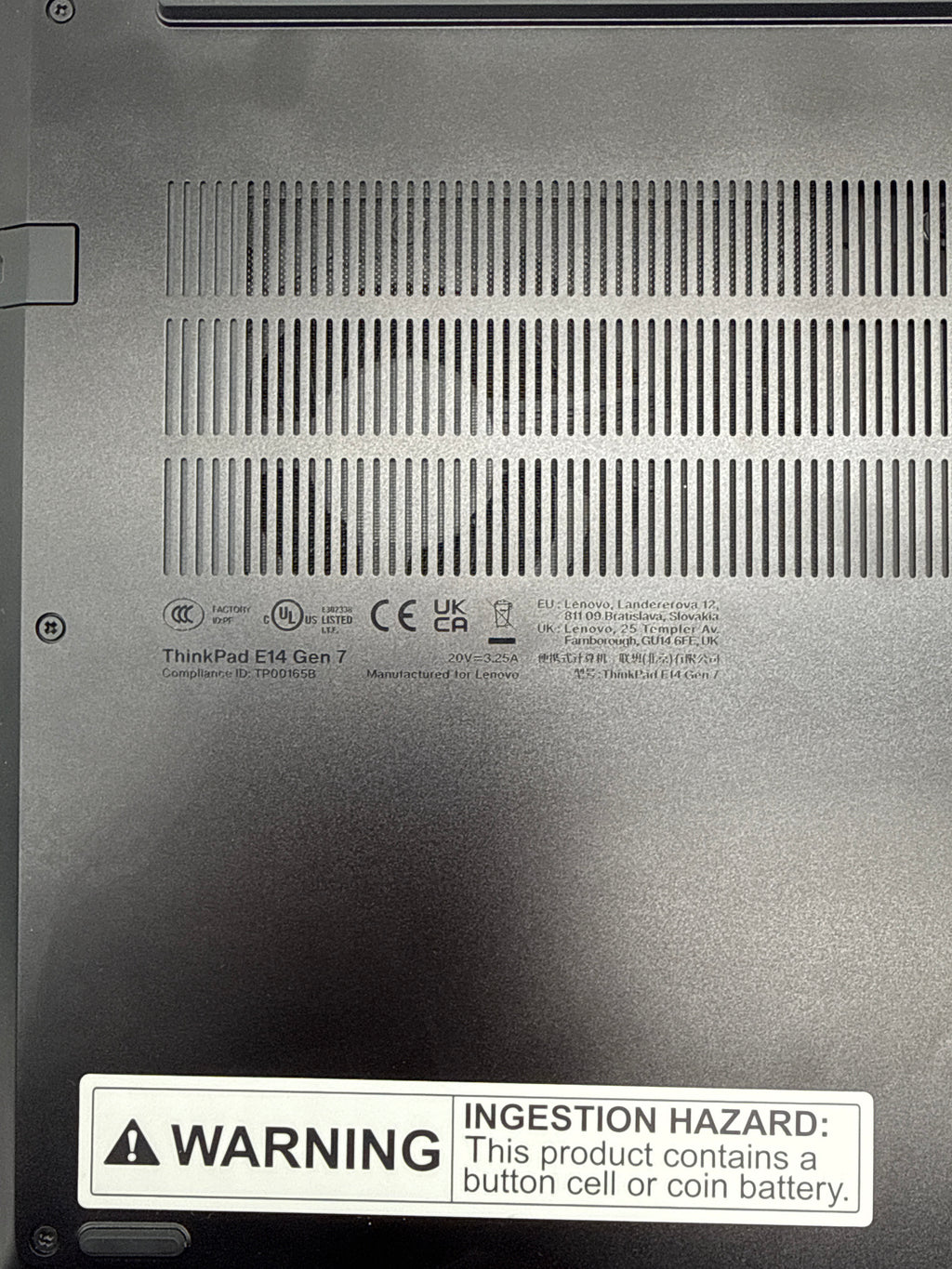 Lenovo ThinkPad E14 Gen 7 Ryzen 5 16GB RAM 512GB SSD Radeon 760M