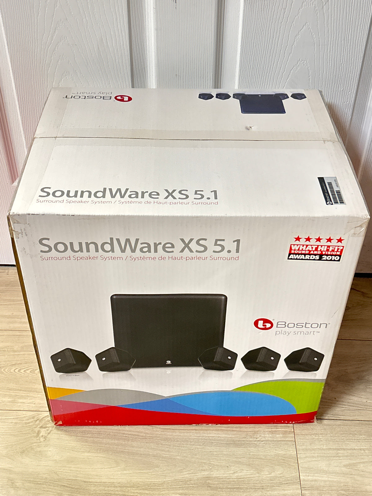 Boston Acoustics SoundWare XS 5.1 Speaker System 100W Black - New