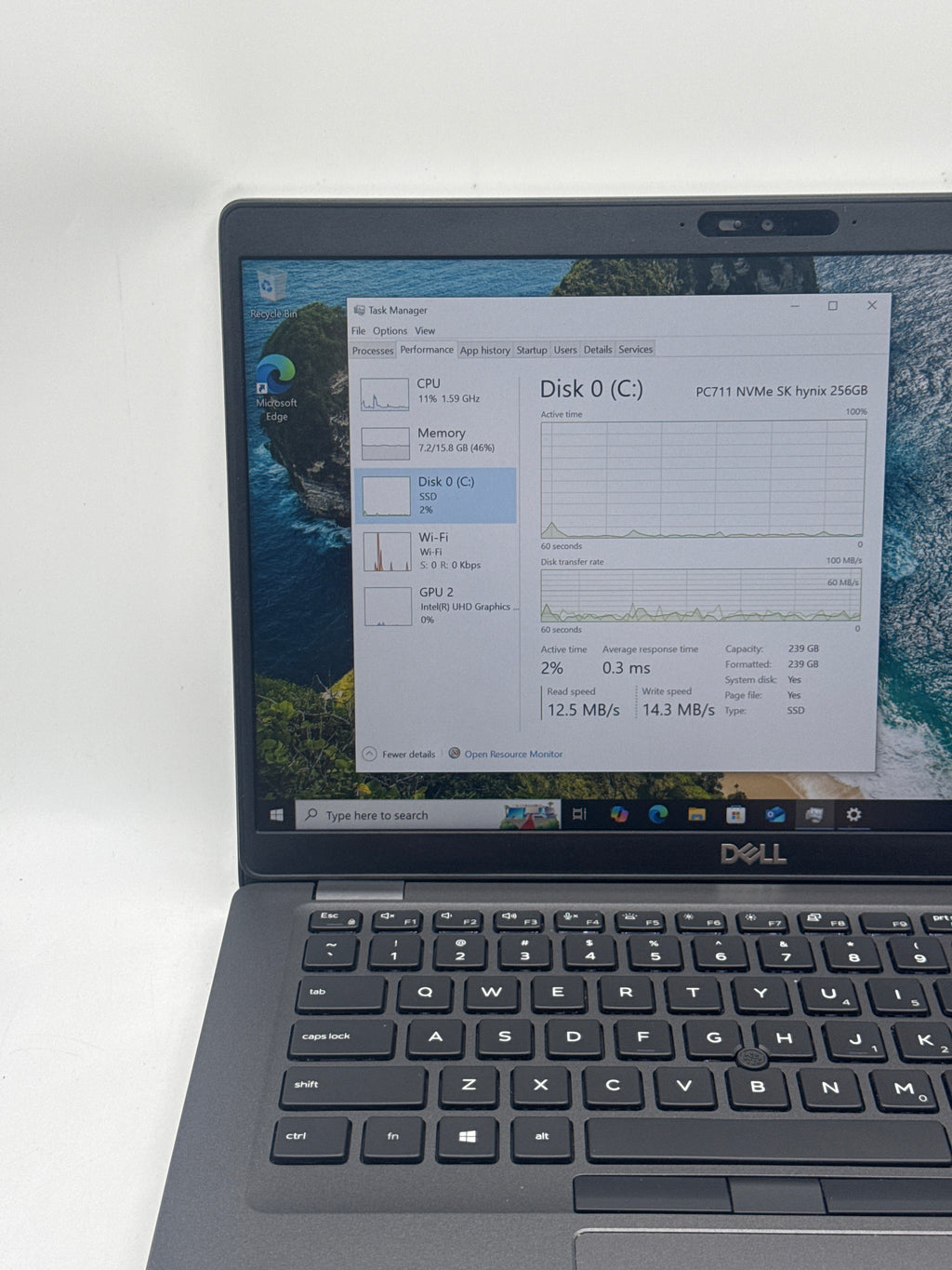 Dell Latitude 5400 i5-8365U 16GB RAM 256GB SSD