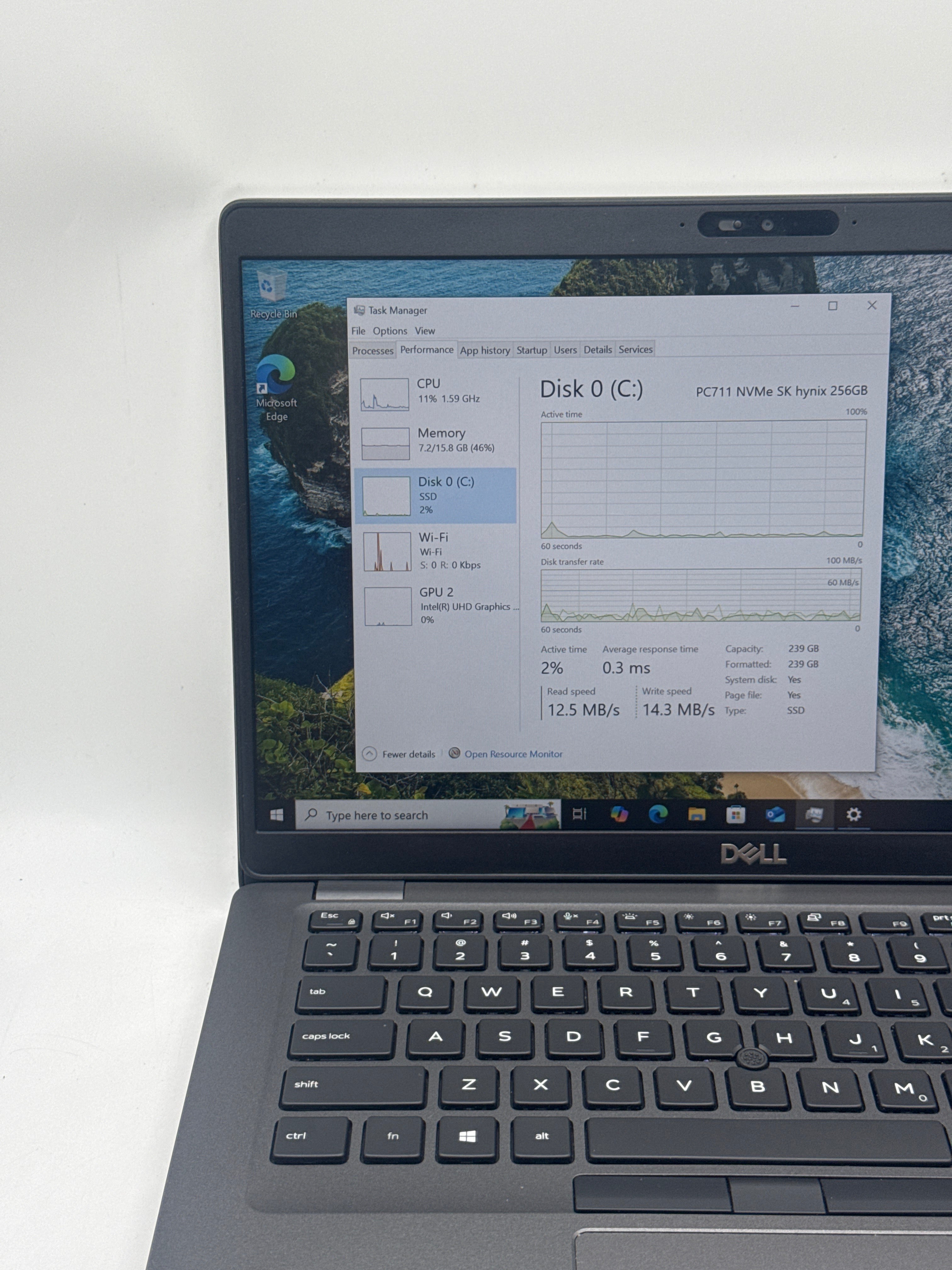Dell Latitude 5400 i5-8365U 16GB RAM 256GB SSD