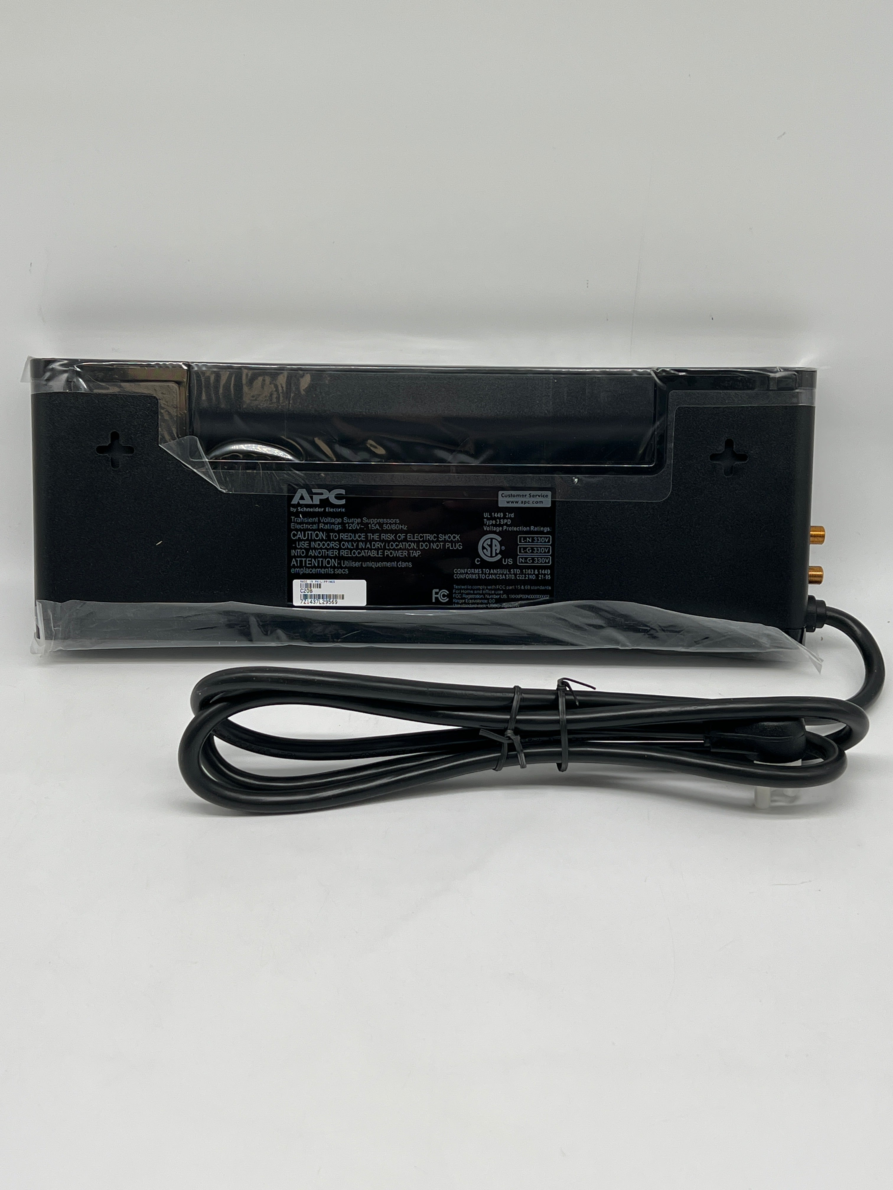 APC C20B 8-Outlet Power Filter & Surge Protector - New In Box