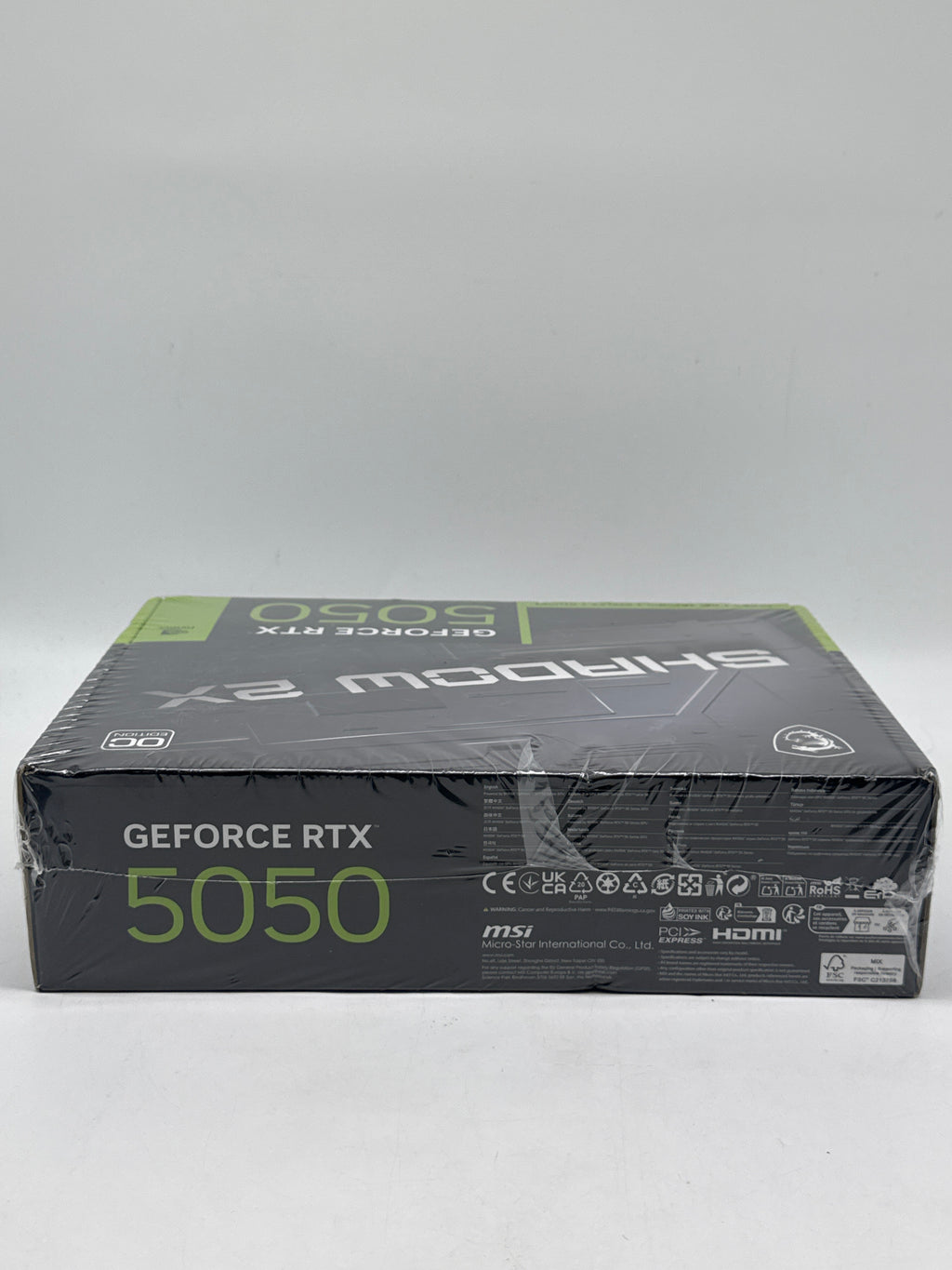 MSI GeForce RTX 5050 Shadow 2X Graphics Card 8GB GDDR6 OC Edition - New In Box