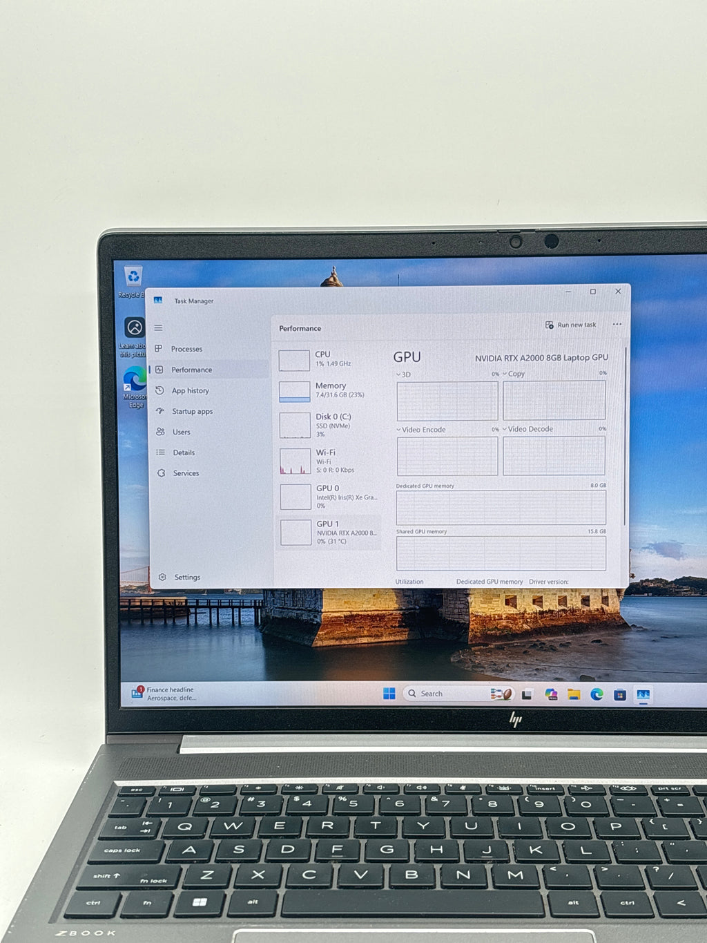 HP Zbook Power G9 i7-12800H 32GB RAM 1TB SSD RTX A2000