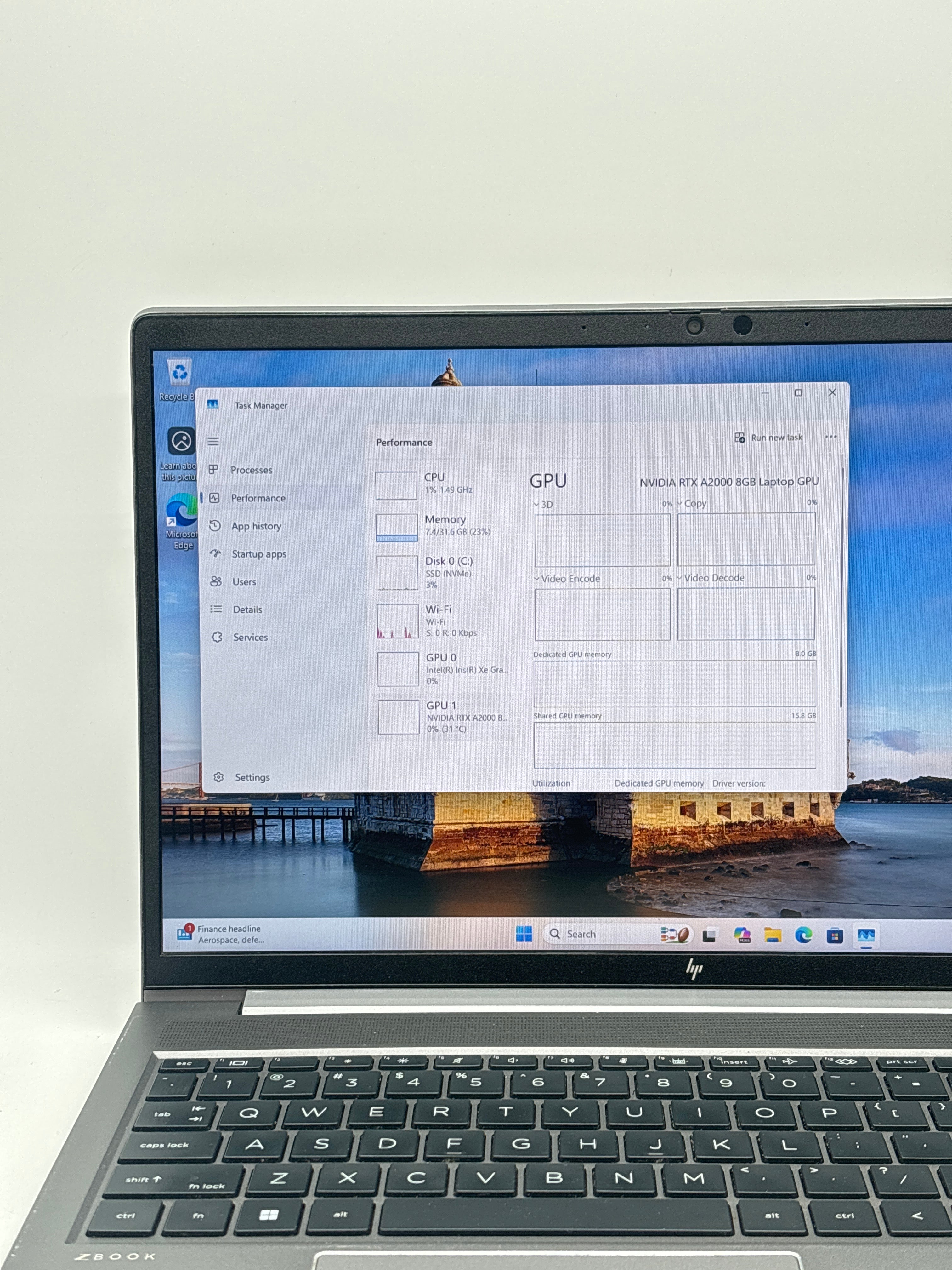 HP Zbook Power G9 i7-12800H 32GB RAM 1TB SSD RTX A2000