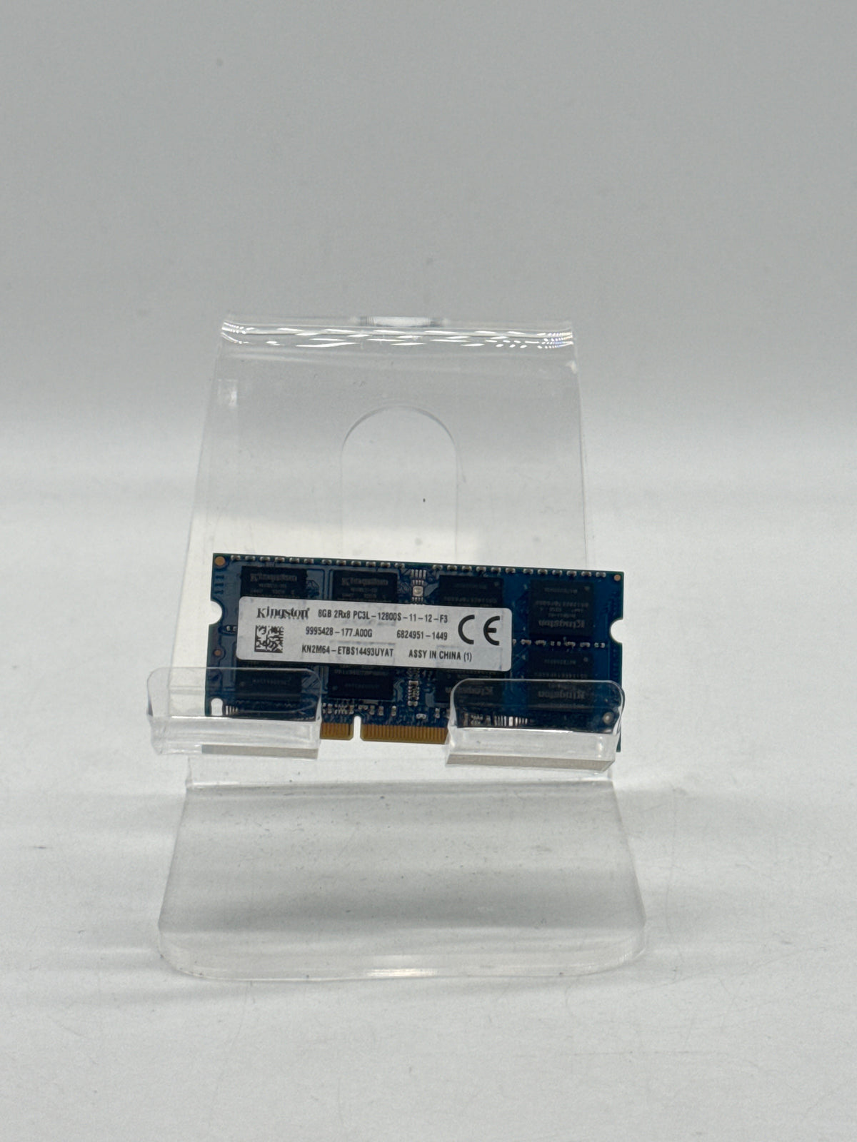 Kingston 8GB 2Rx8 PC3L-12800S DDR3L Laptop RAM Blue - Used