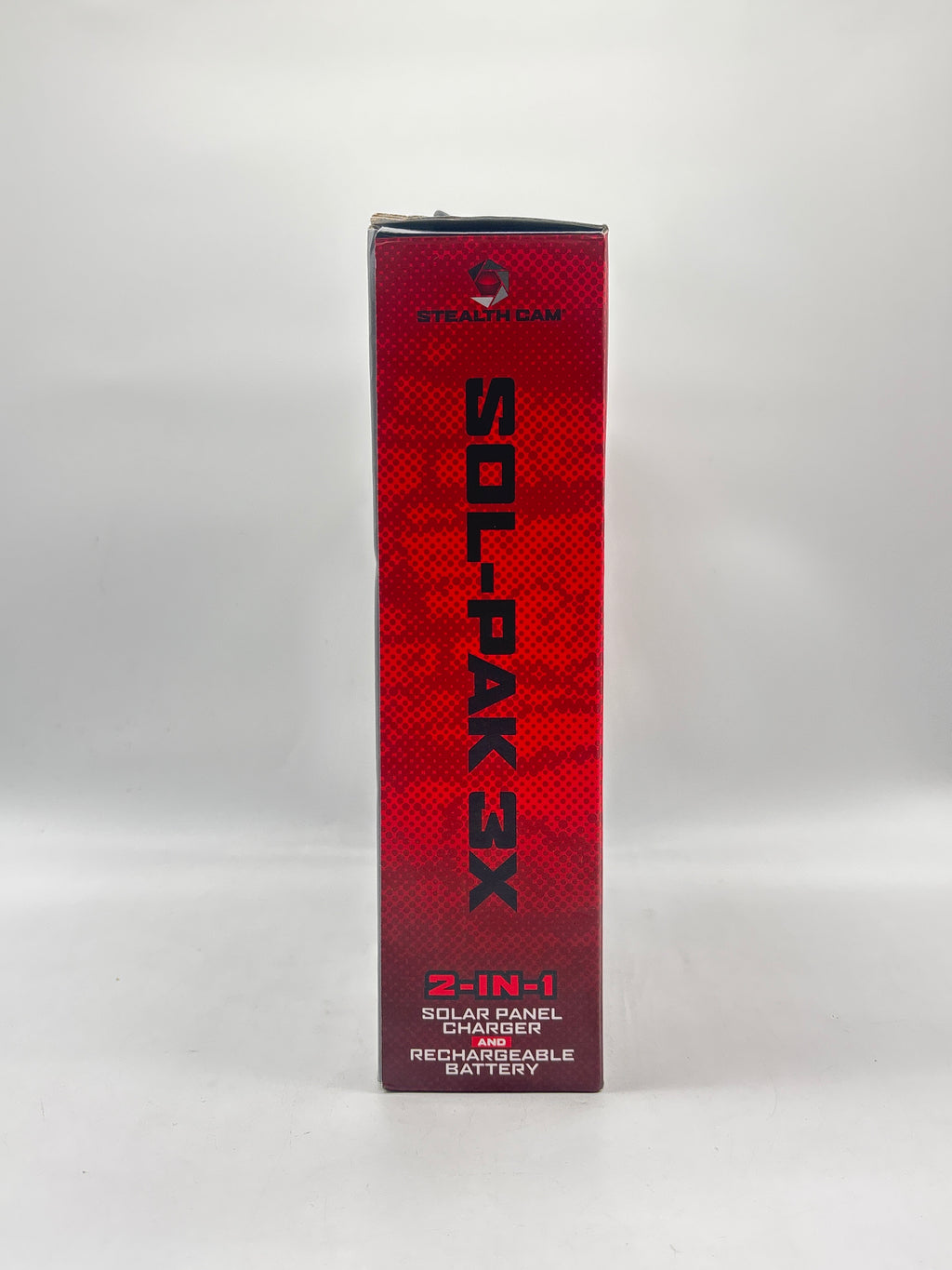 Stealth Cam 2 SOL-PAK 3X Solar Battery Pack Black New Sealed