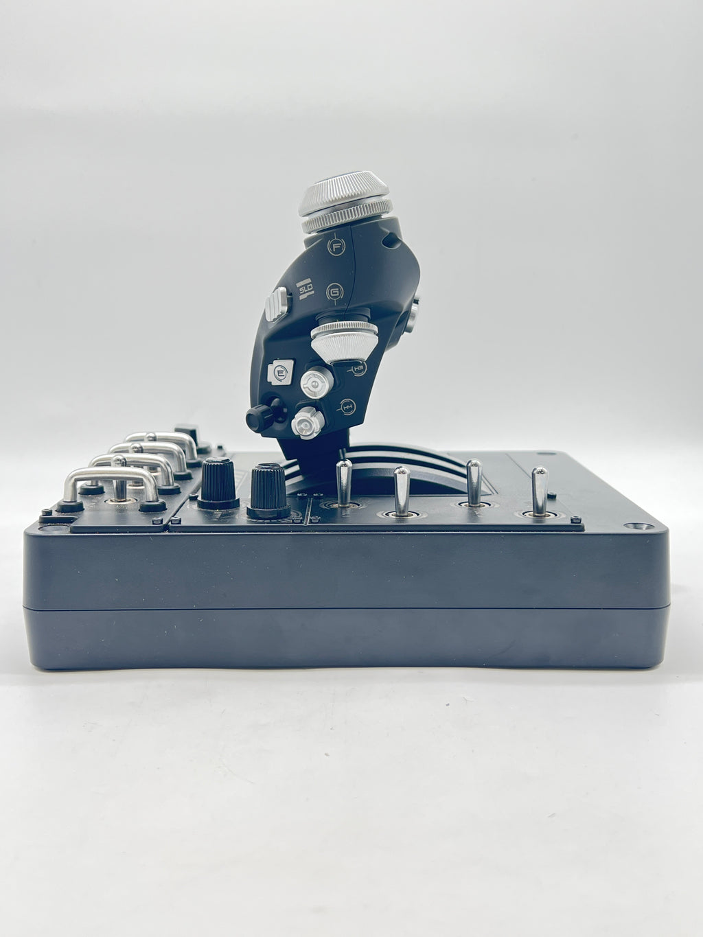 Logitech X56 HOTAS Flight Stick Controller PC Black Used