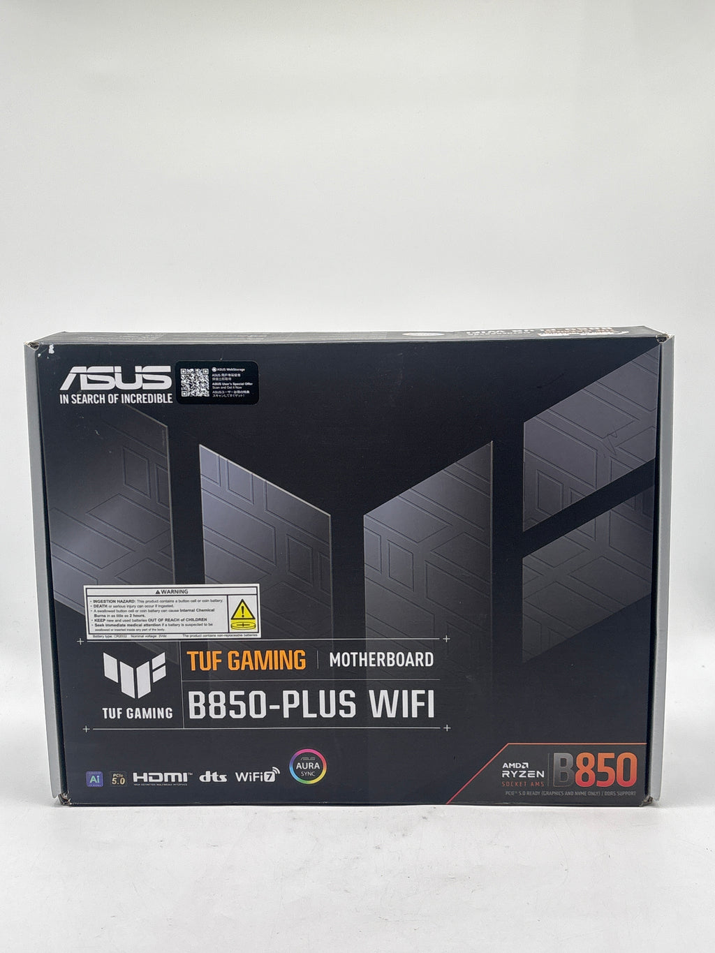ASUS TUF Gaming B850-Plus WiFi AM5 Motherboard DDR5 ATX - Used