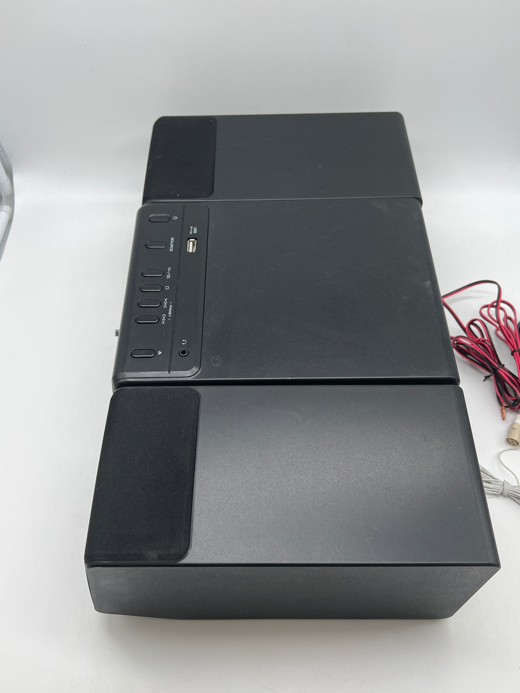 Yamaha MCR-B020 Bluetooth AM/FM CD USB - For Parts (Missing Volume Knob)