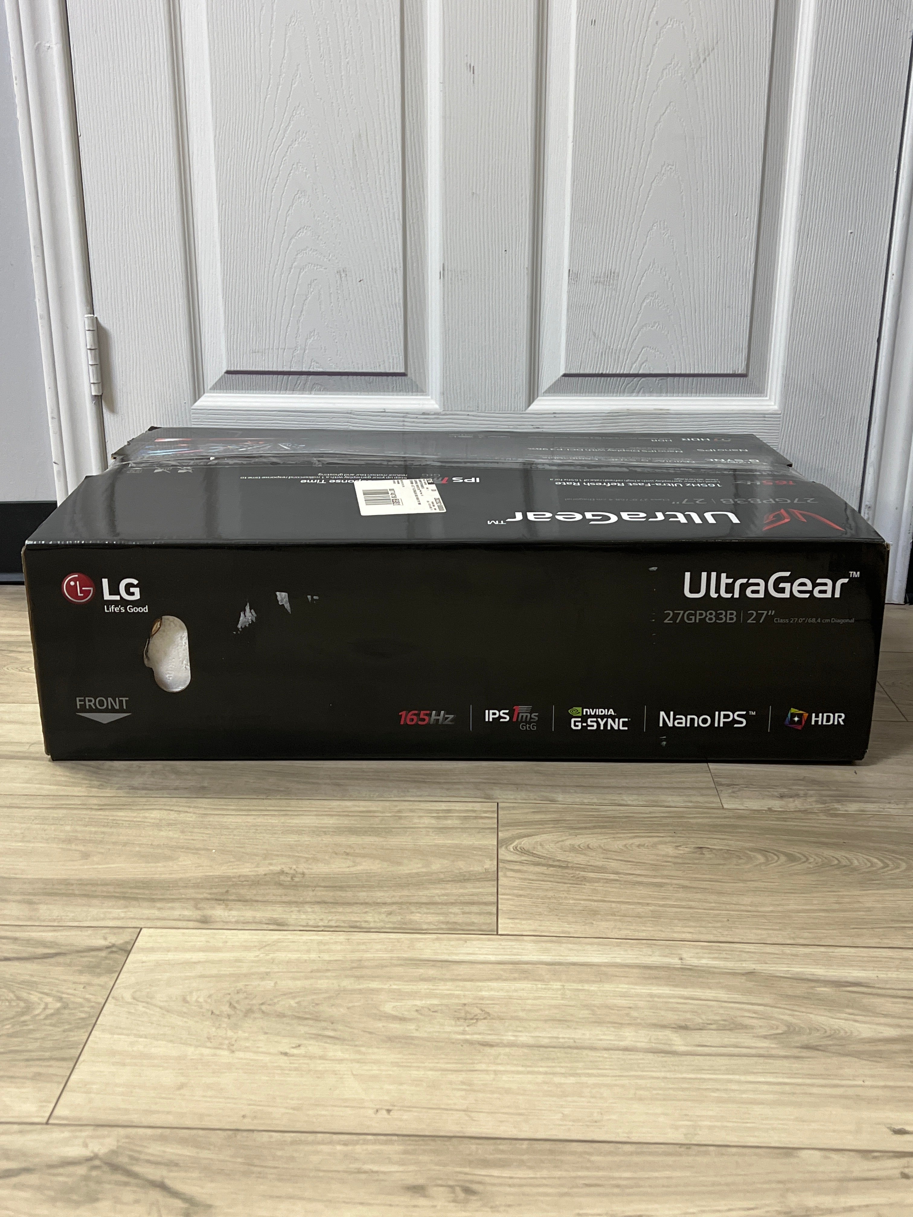 LG 27GP83-B 27" UltraGear QHD IPS Monitor 165Hz - New Open Box