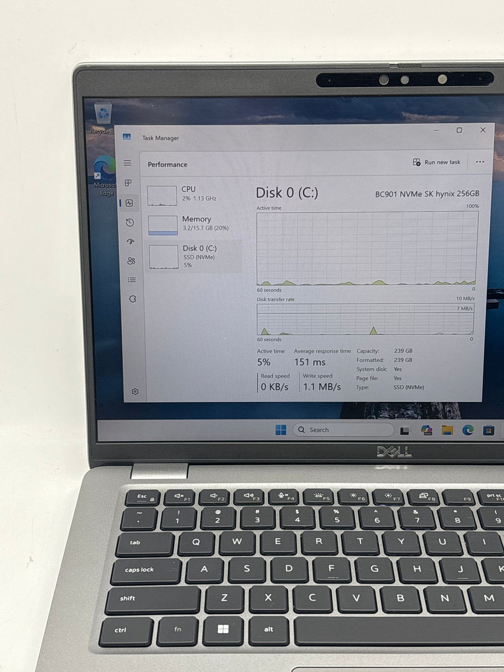 Dell Latitude 5440 14" i5-1335U 16GB RAM 256GB SSD Gray - For Parts
