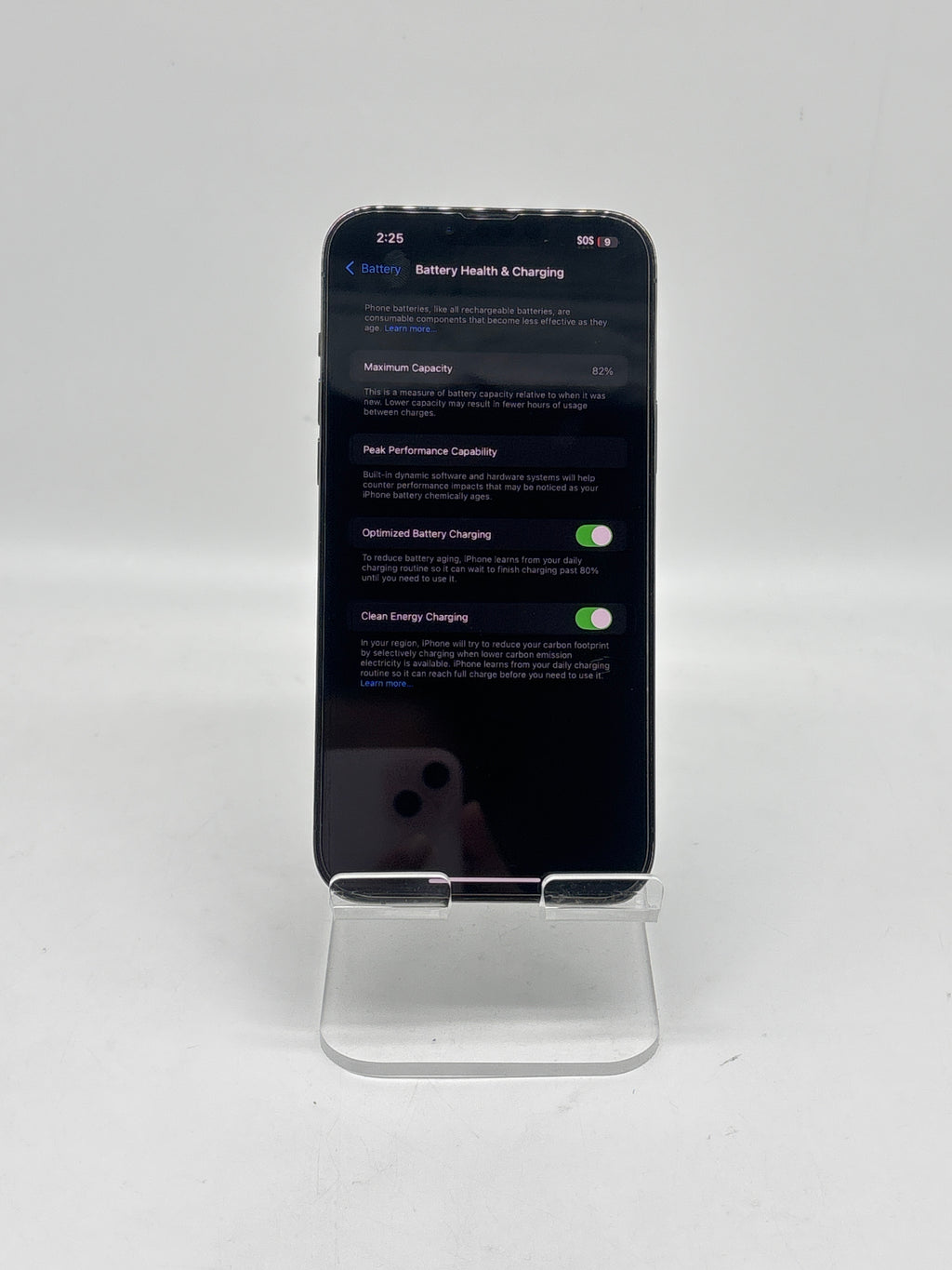 Apple iPhone 13 Pro Max 128GB  Carrier Locked (Cricket) Space Gray - Used